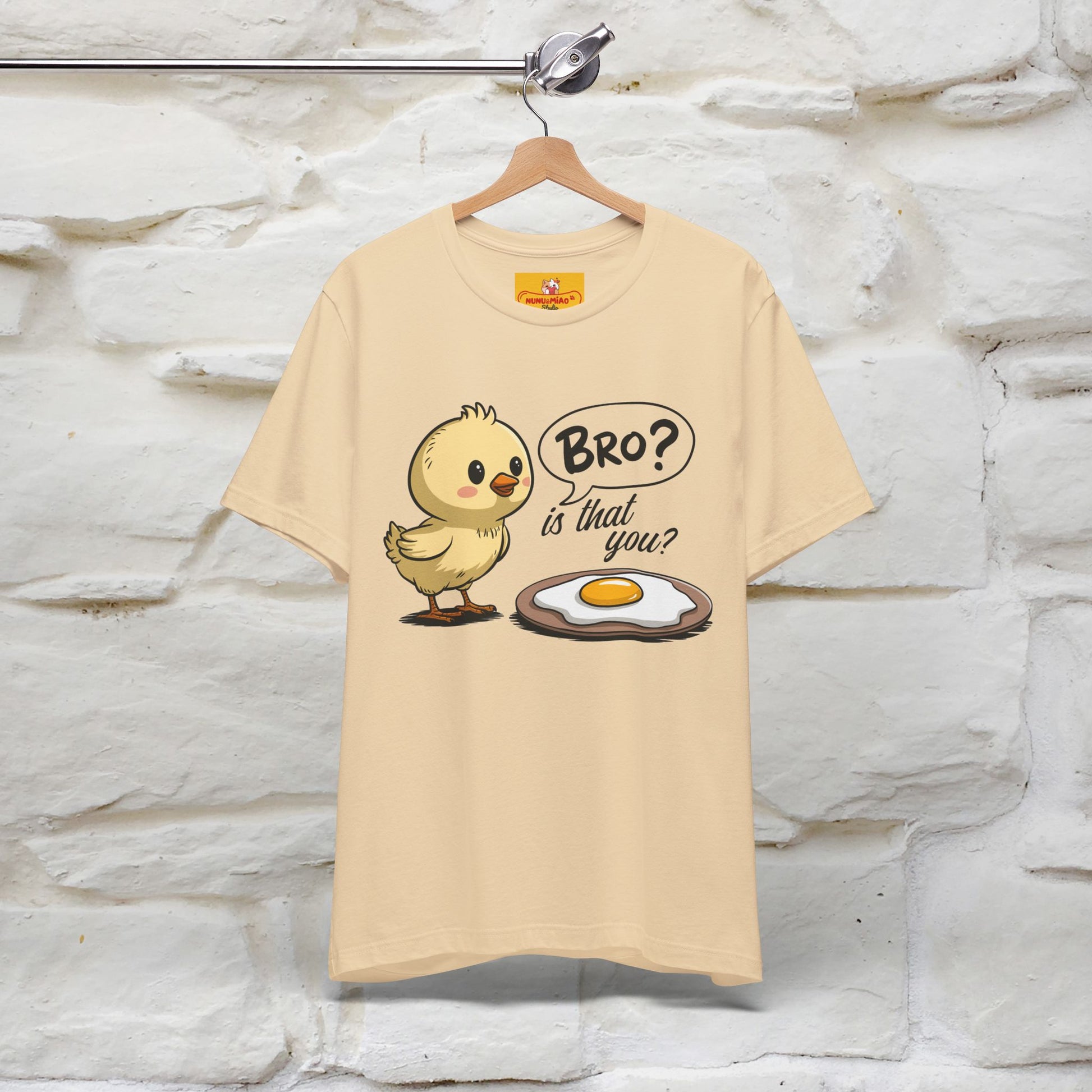 "Bro Is That You?" Funny Chicken T-shirt |Nunu&Miao Studio - Nunu&Miao Studio