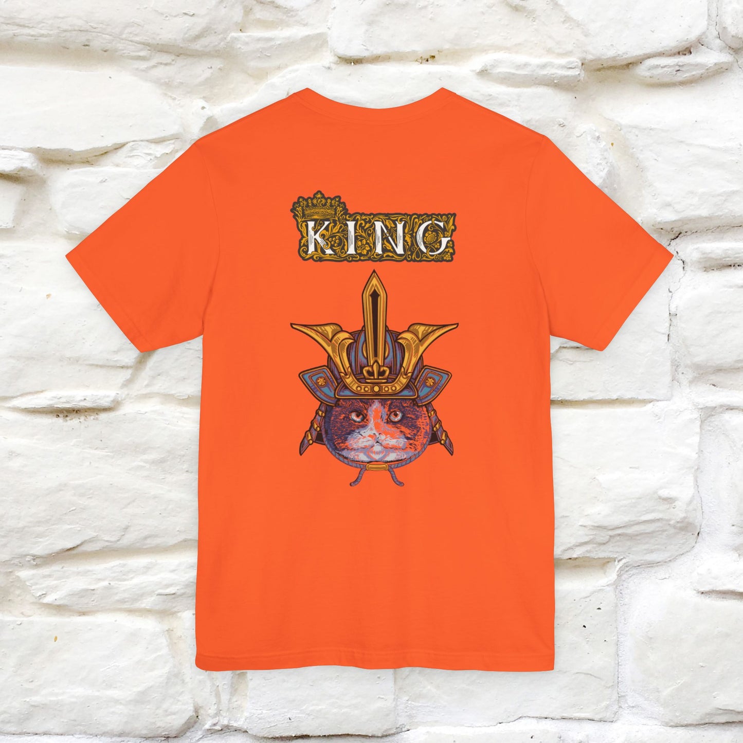 'King Cat: Majestic Cat'' | Front & Back Design | Nunu&Miao Studio - Nunu&Miao Studio