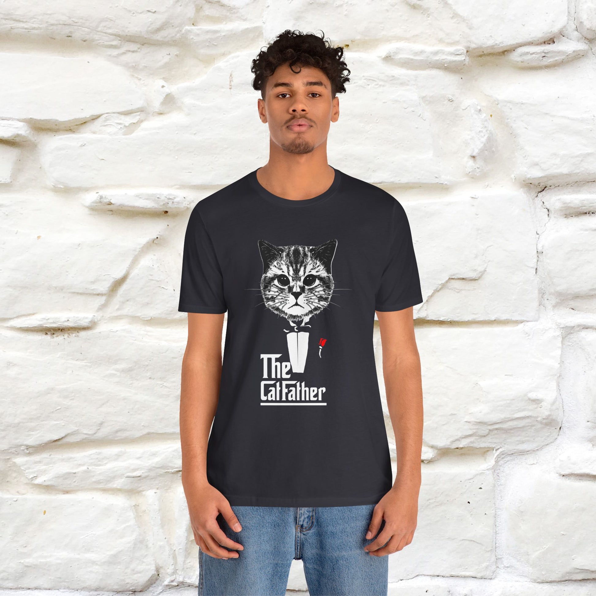 ''The Cat Father T-Shirt''| Iconic Cat Lover Tee | Nunu&Miao Studio - Nunu&Miao Studio