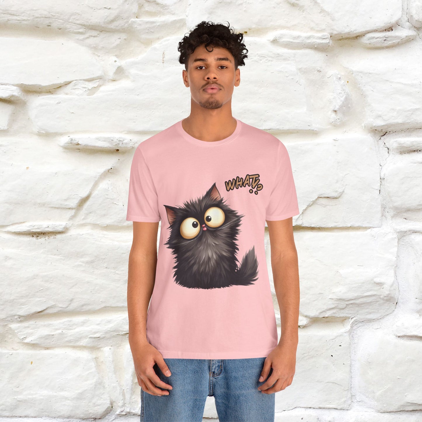 ''What ?'' | Cat T-Shirt  | Nunu&Miao Studio - Nunu&Miao Studio