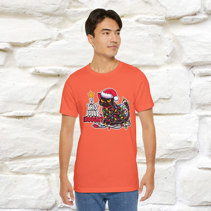 “Is This Jolly Enough?” | Cat T-Shirt | Nunu&Miao Studio