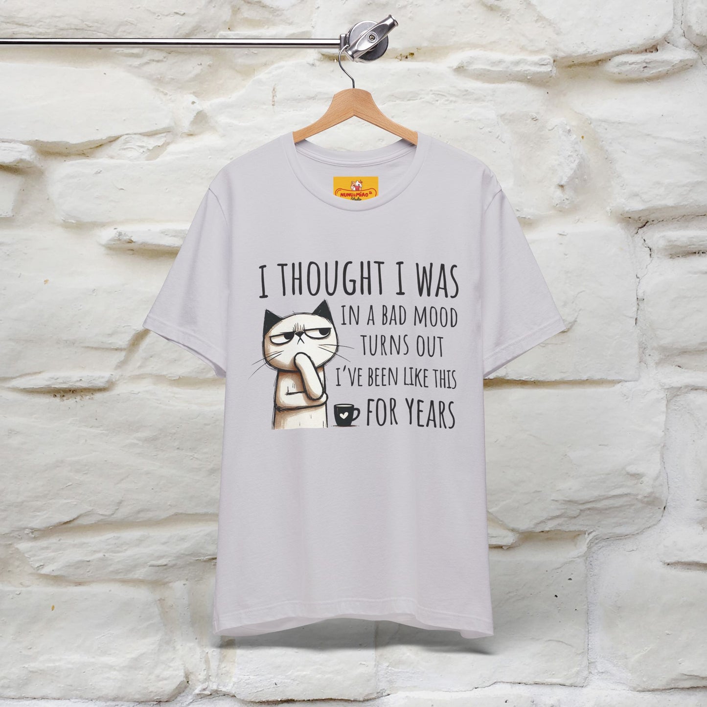 "I Thought I was In A Bad Mood.. " Cat  T-shirt |Nunu&Miao Studio - Nunu&Miao Studio