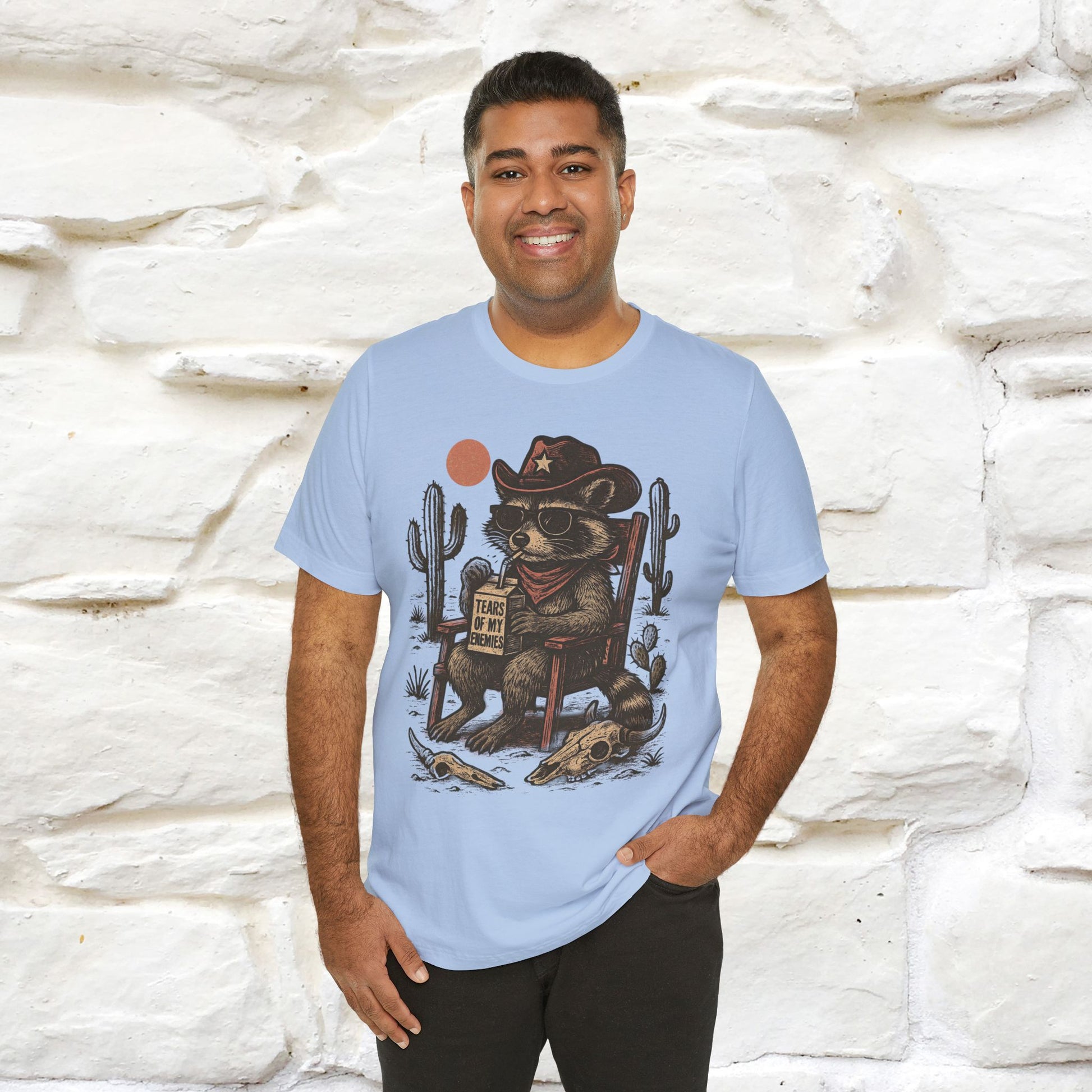 "Tears Of My Enemies" Cat T-shirt |Nunu&Miao Studio - Nunu&Miao Studio
