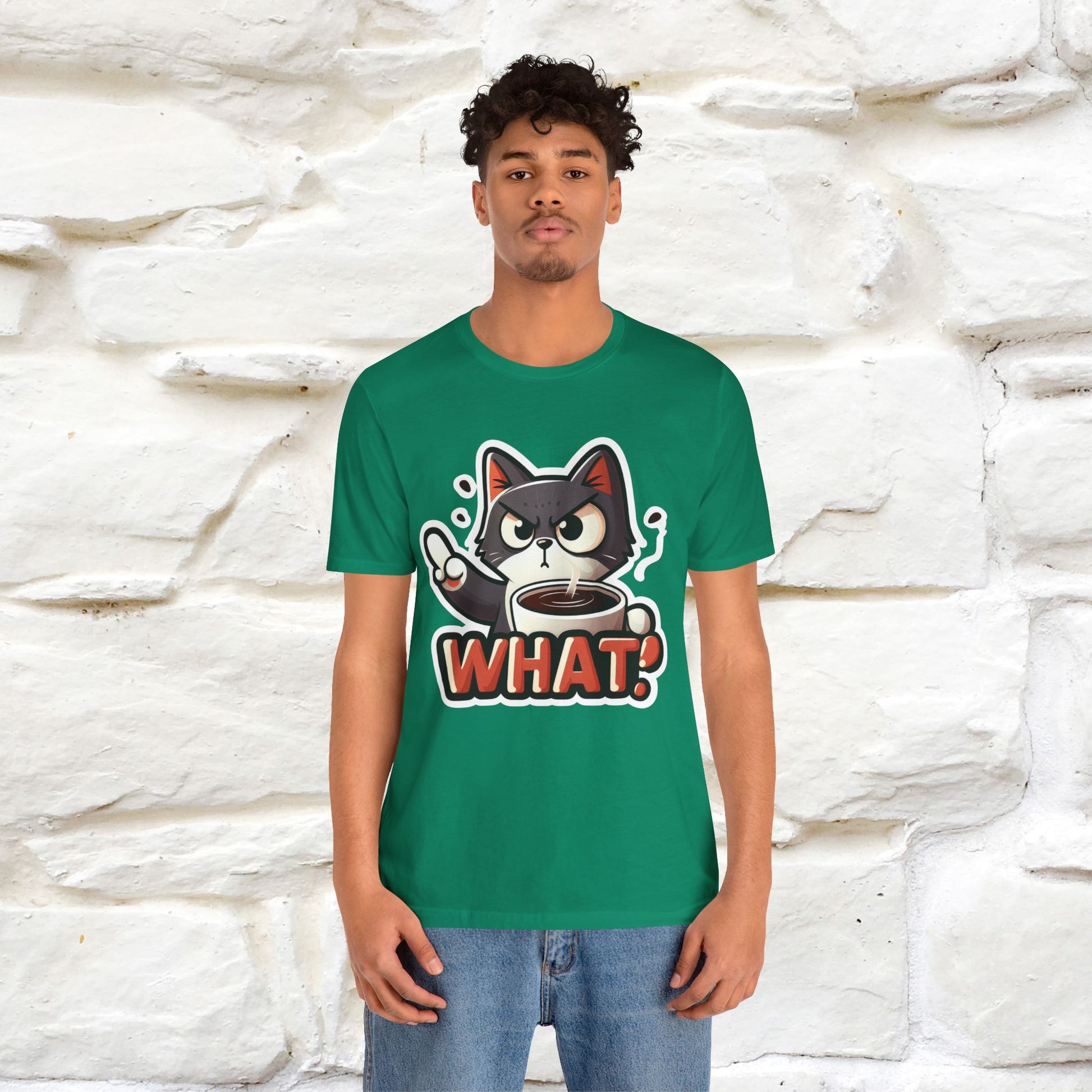''What !'' | Cat T-Shirt  | Nunu&Miao Studio - Nunu&Miao Studio