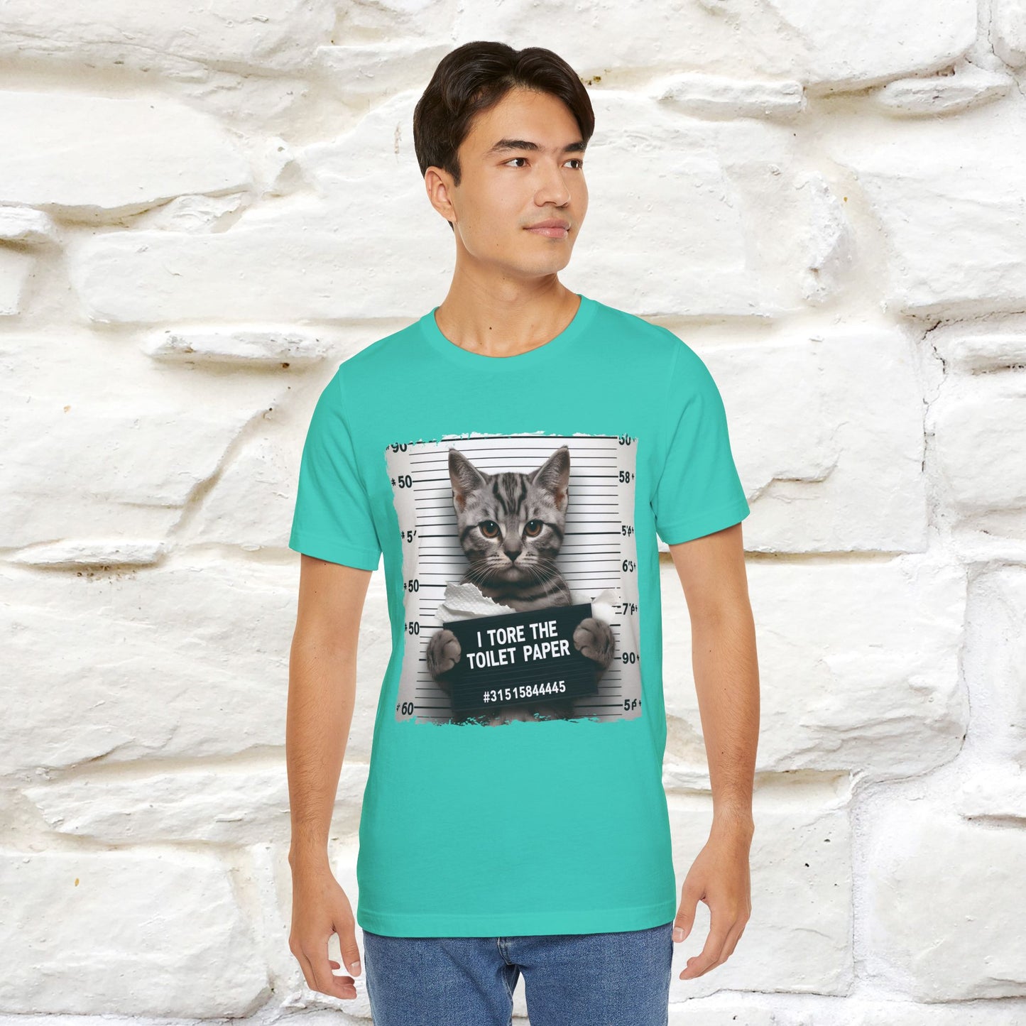 ''I Tore The Toilet Paper'' | Funny Cat T-Shirt | Nunu&Miao Studio - Nunu&Miao Studio