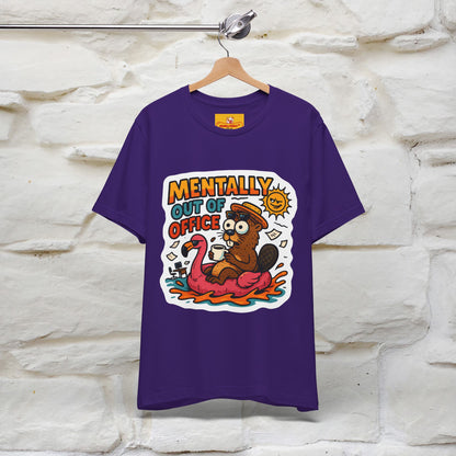 ''Mentally Out Of Office''|  Sarcastic Cat T-Shirt | Nunu&Miao Studio