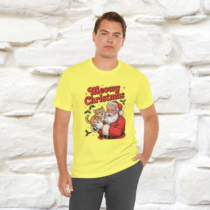 “Meowy Christmas” | Cat T-Shirt | Nunu&Miao Studio