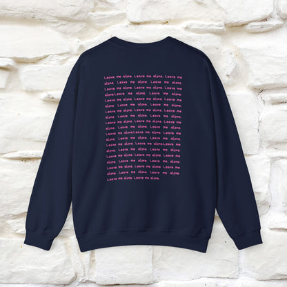 ''Leave Me Alone'' |Cat Sweatshirt | Nunu&Miao Studio