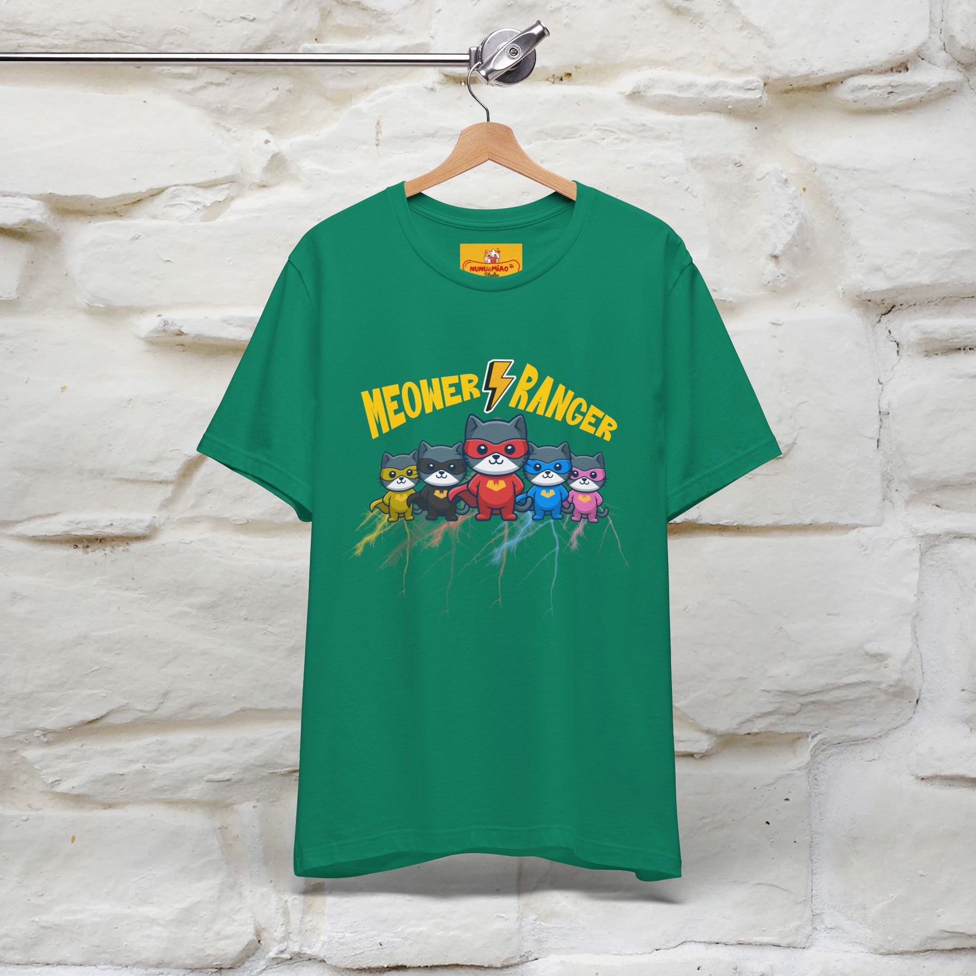 ''Meower Ranger''| CatT-Shirt | Nunu&Miao Studio - Nunu&Miao Studio
