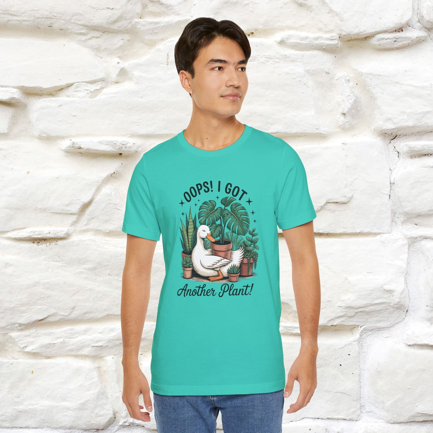 "Oops! I Got Another Plant" Plant T-shirt |Nunu&Miao Studio - Nunu&Miao Studio