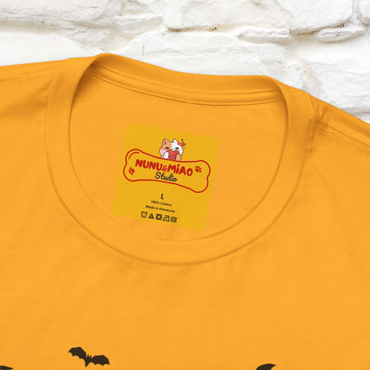 "Happy Halloween Cat Couple " Cat  T-shirt |Nunu&Miao Studio - Nunu&Miao Studio