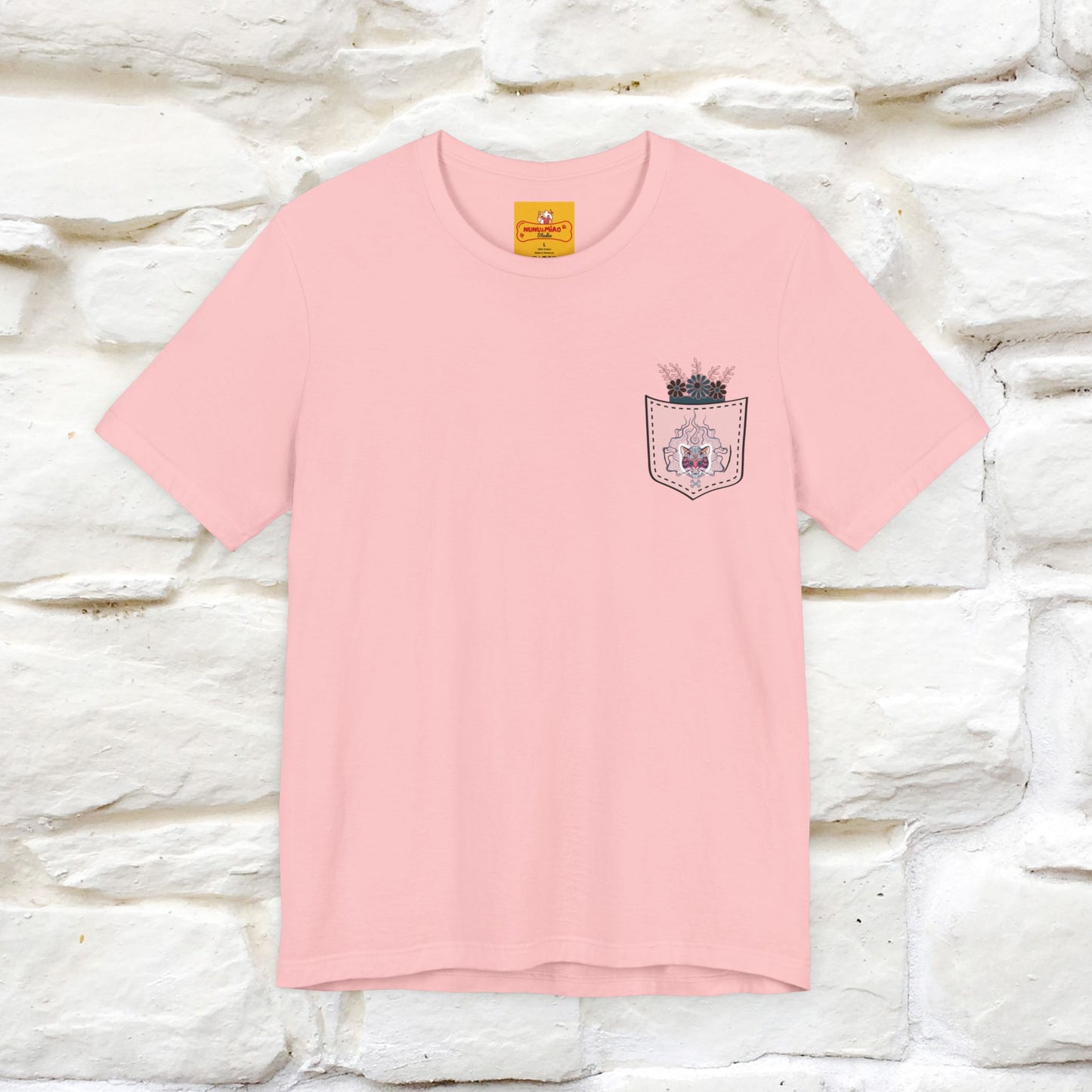 ''Air Fire Cat'' | Cat T-Shirt Front and Back Design | Nunu&Miao Studio - Nunu&Miao Studio