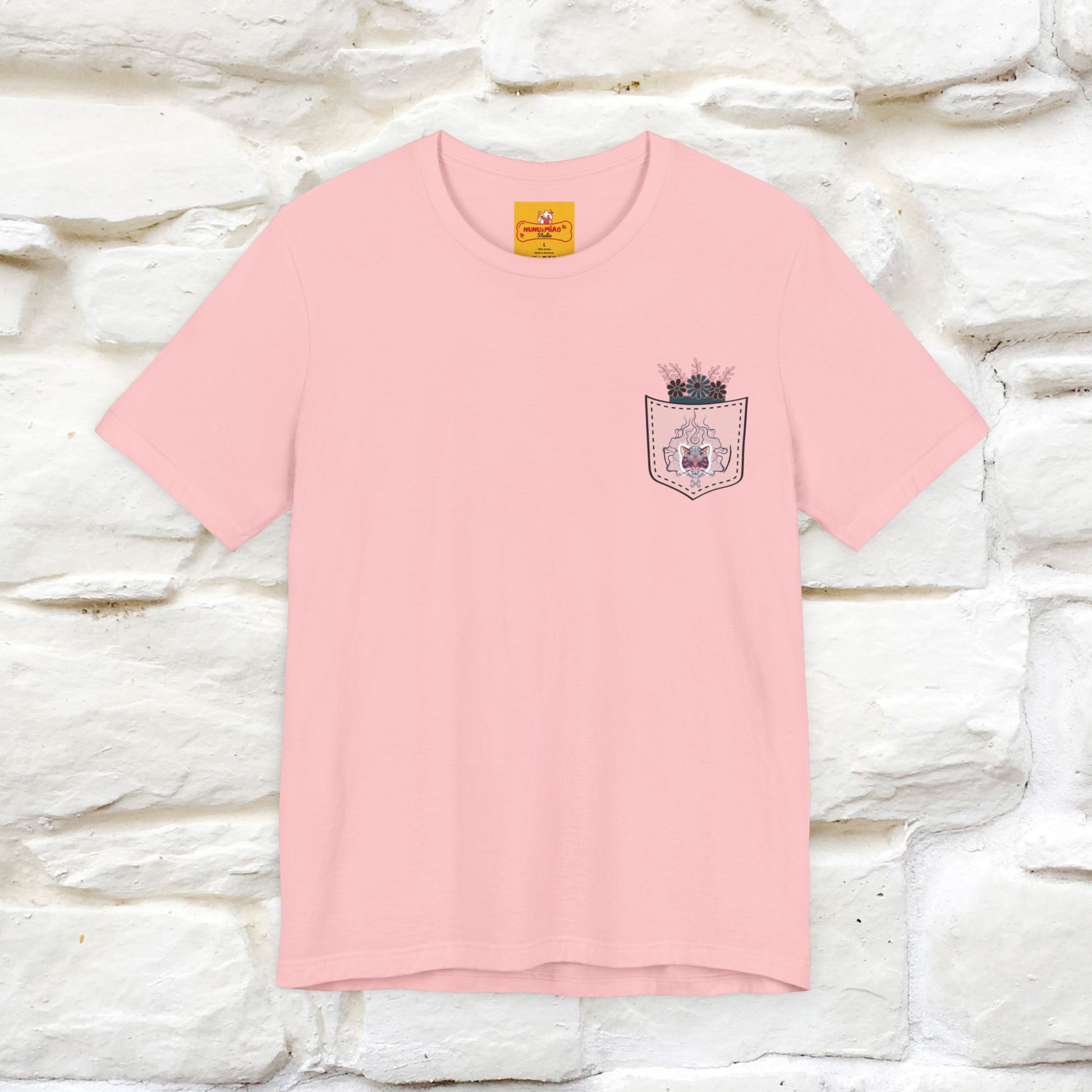 ''Air Fire Cat'' | Cat T-Shirt Front and Back Design | Nunu&Miao Studio - Nunu&Miao Studio