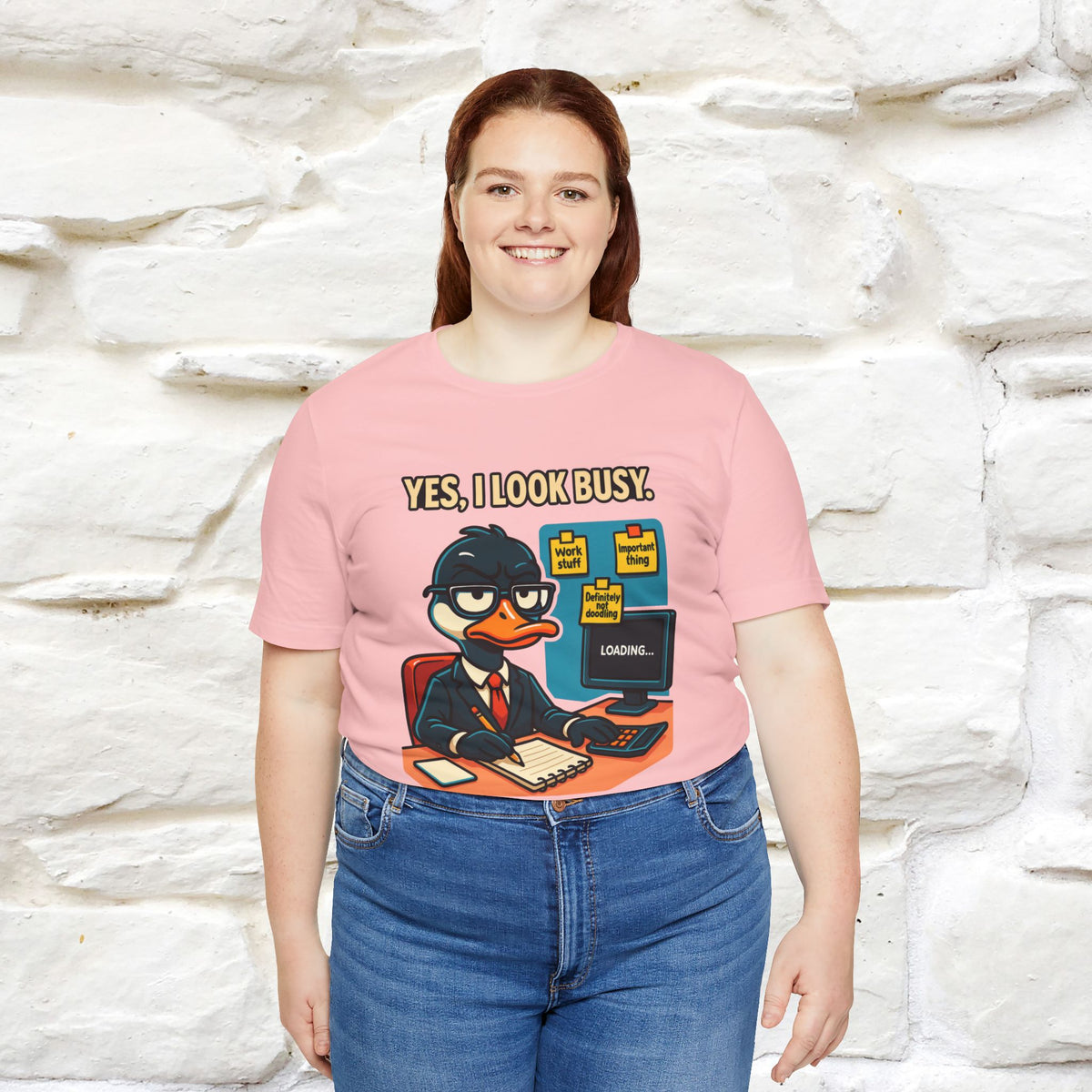 ''Yes, I Look Busy. No I'm Not.''|  Sarcastic Cat T-Shirt | Nunu&Miao Studio