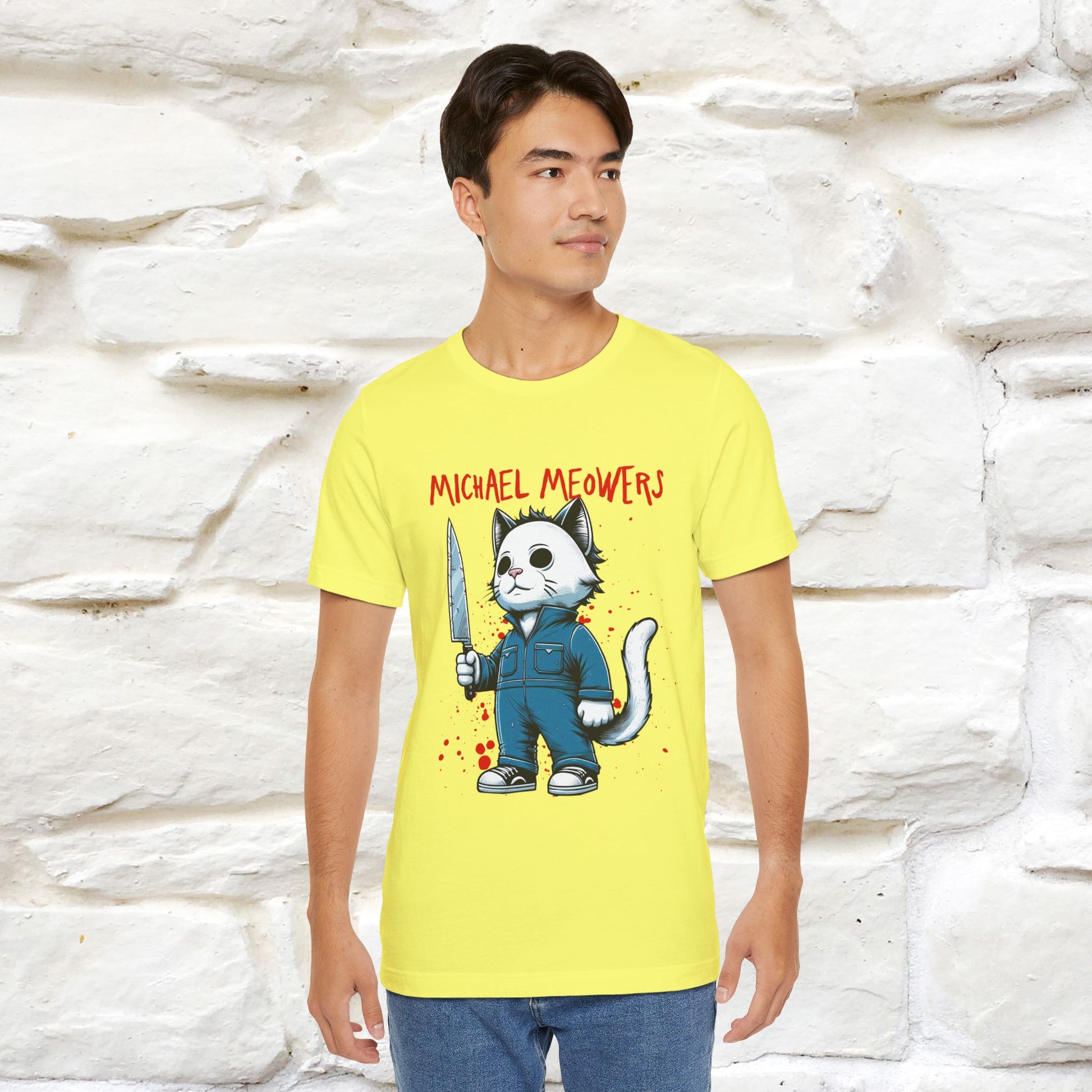 ''Michael Meowers'' Cat T-Shirt |  | Nunu&Miao Studio - Nunu&Miao Studio