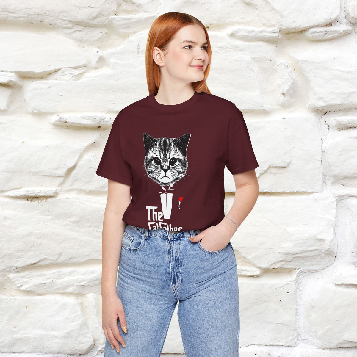 ''The Cat Father T-Shirt''| Iconic Cat Lover Tee | Nunu&Miao Studio