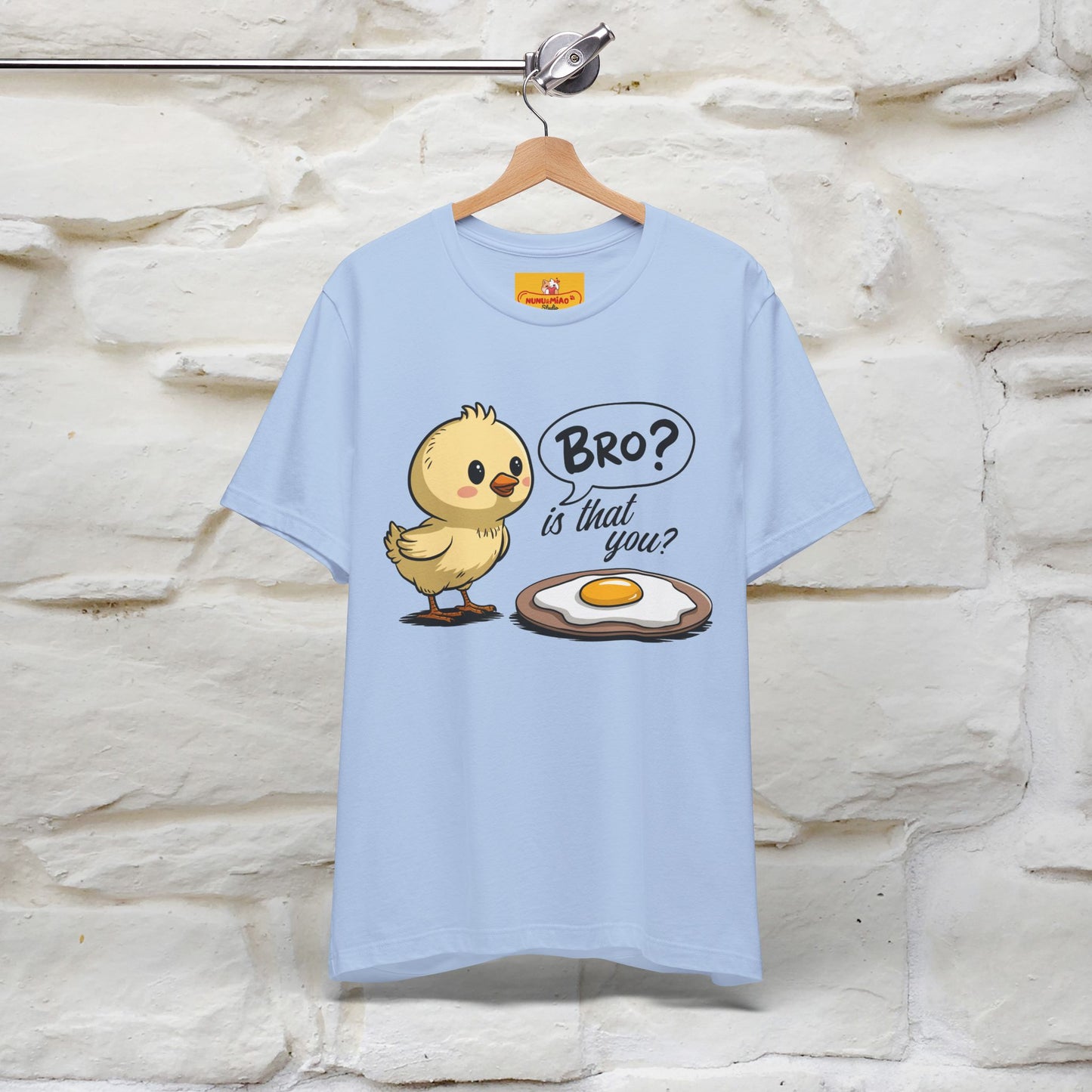 "Bro Is That You?" Funny Chicken T-shirt |Nunu&Miao Studio - Nunu&Miao Studio