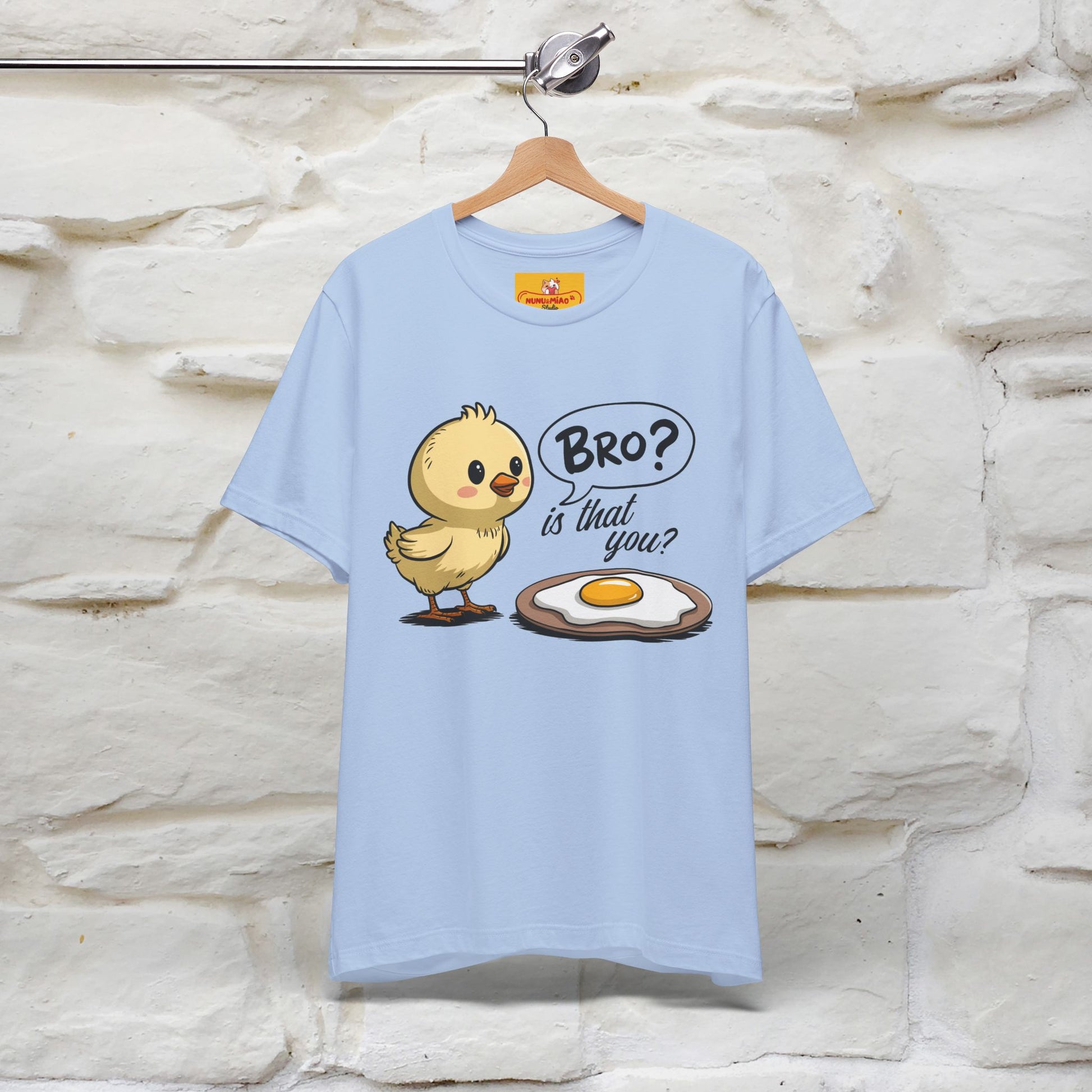 "Bro Is That You?" Funny Chicken T-shirt |Nunu&Miao Studio - Nunu&Miao Studio