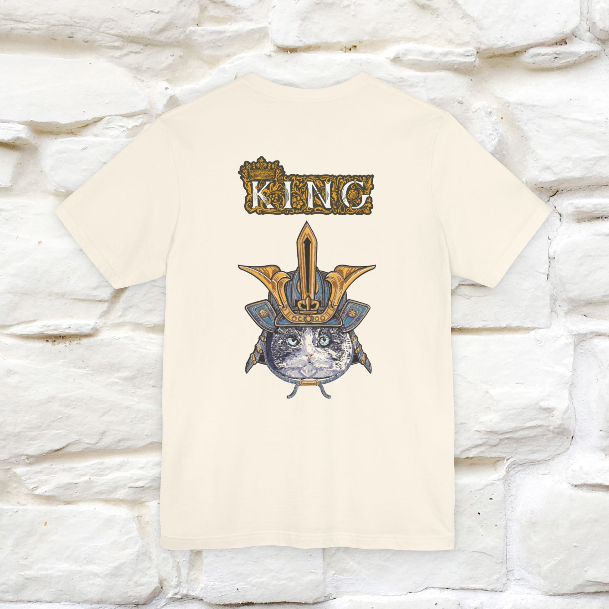 'King Cat: Majestic Cat'' | Front & Back Design | Nunu&Miao Studio - Nunu&Miao Studio