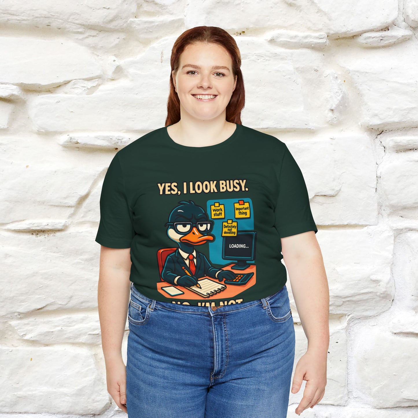 ''Yes, I Look Busy. No I'm Not.''|  Sarcastic Cat T-Shirt | Nunu&Miao Studio