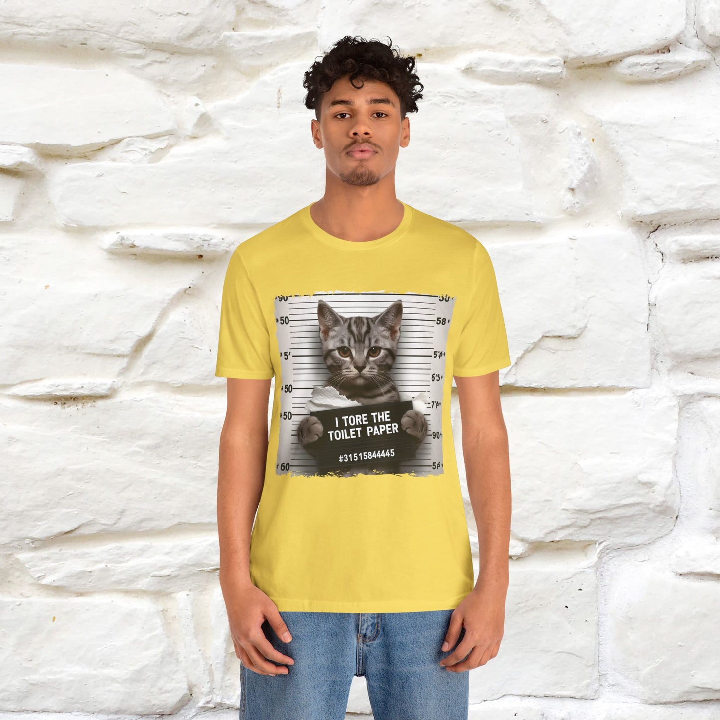 ''I Tore The Toilet Paper'' | Funny Cat T-Shirt | Nunu&Miao Studio - Nunu&Miao Studio