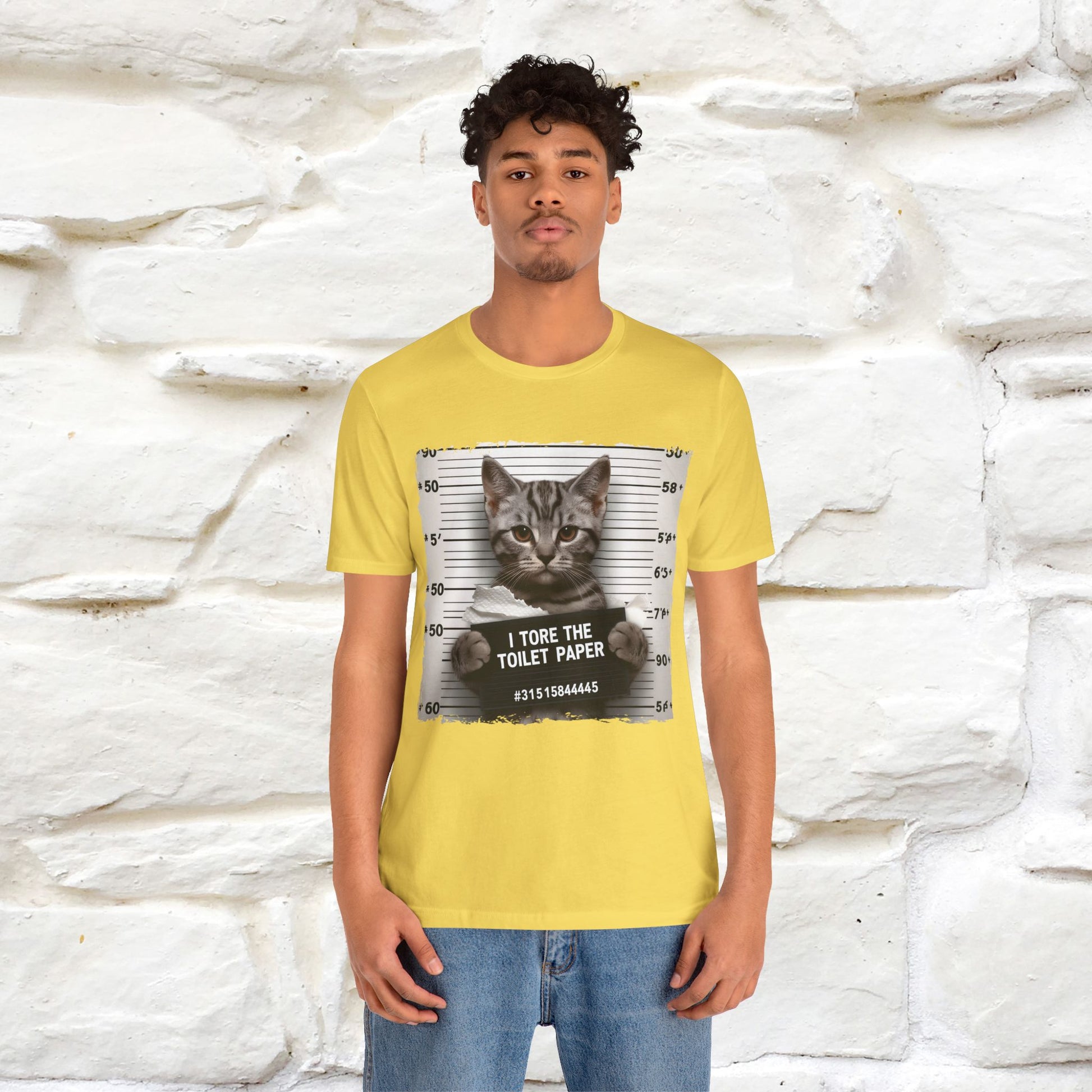 ''I Tore The Toilet Paper'' | Funny Cat T-Shirt | Nunu&Miao Studio - Nunu&Miao Studio