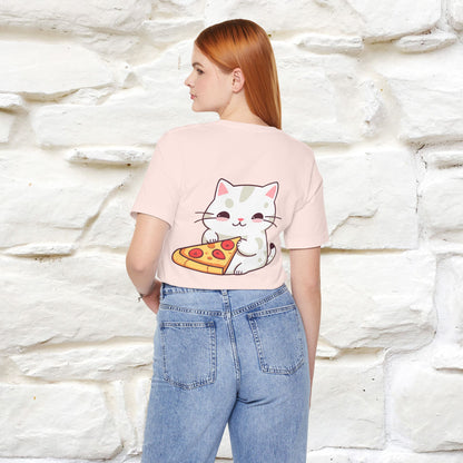 "I Love Pizza"| Cat T-shirt | Nunu&Miao Studio - Nunu&Miao Studio