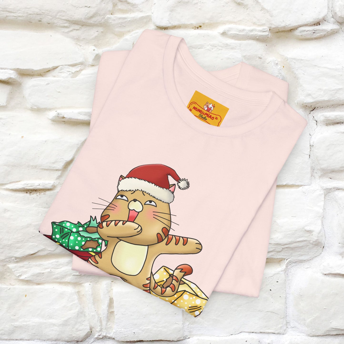 "Santa Claws" |Funny Cat T-Shirt | Nunu&Miao Studio