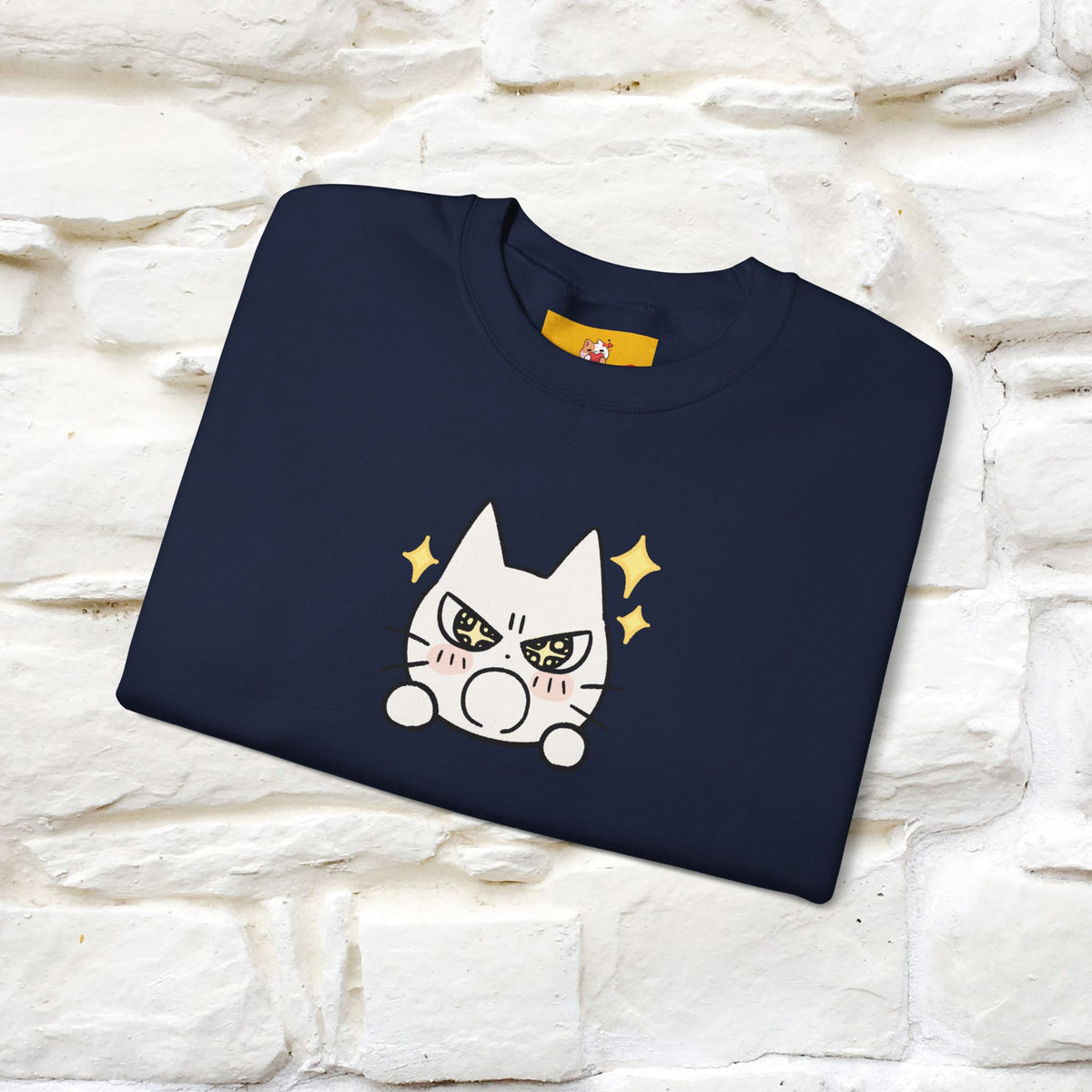 ''Don't Let Yourself Down.'' | Cute Cat Sweatshirt | Nunu&Miao Studio