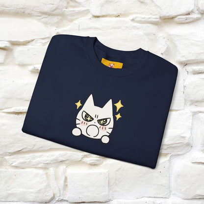 ''Don't Let Yourself Down.'' | Cute Cat Sweatshirt | Nunu&Miao Studio