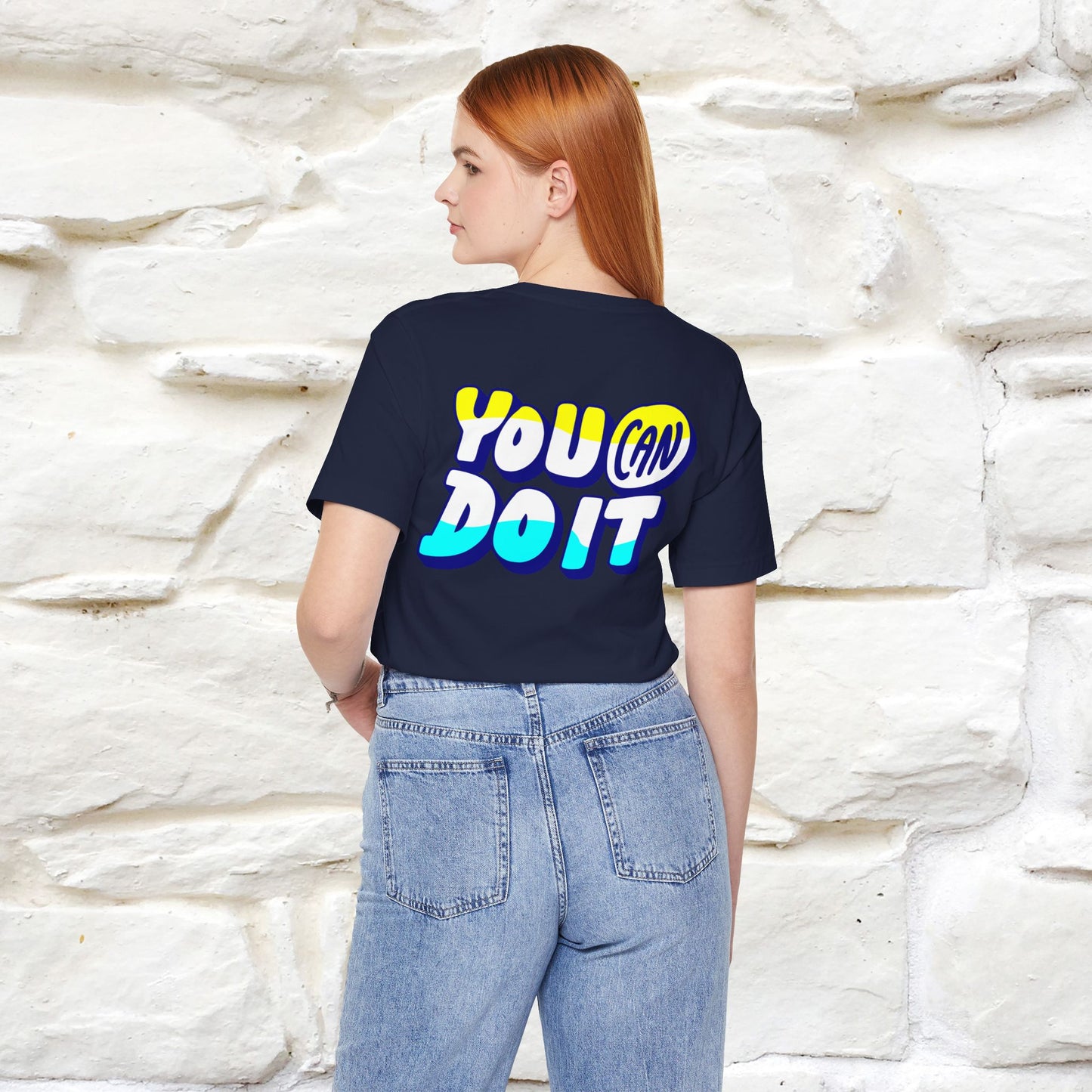 "You Can Do It'' | Front & Back Design | Nunu&Miao Studio - Nunu&Miao Studio