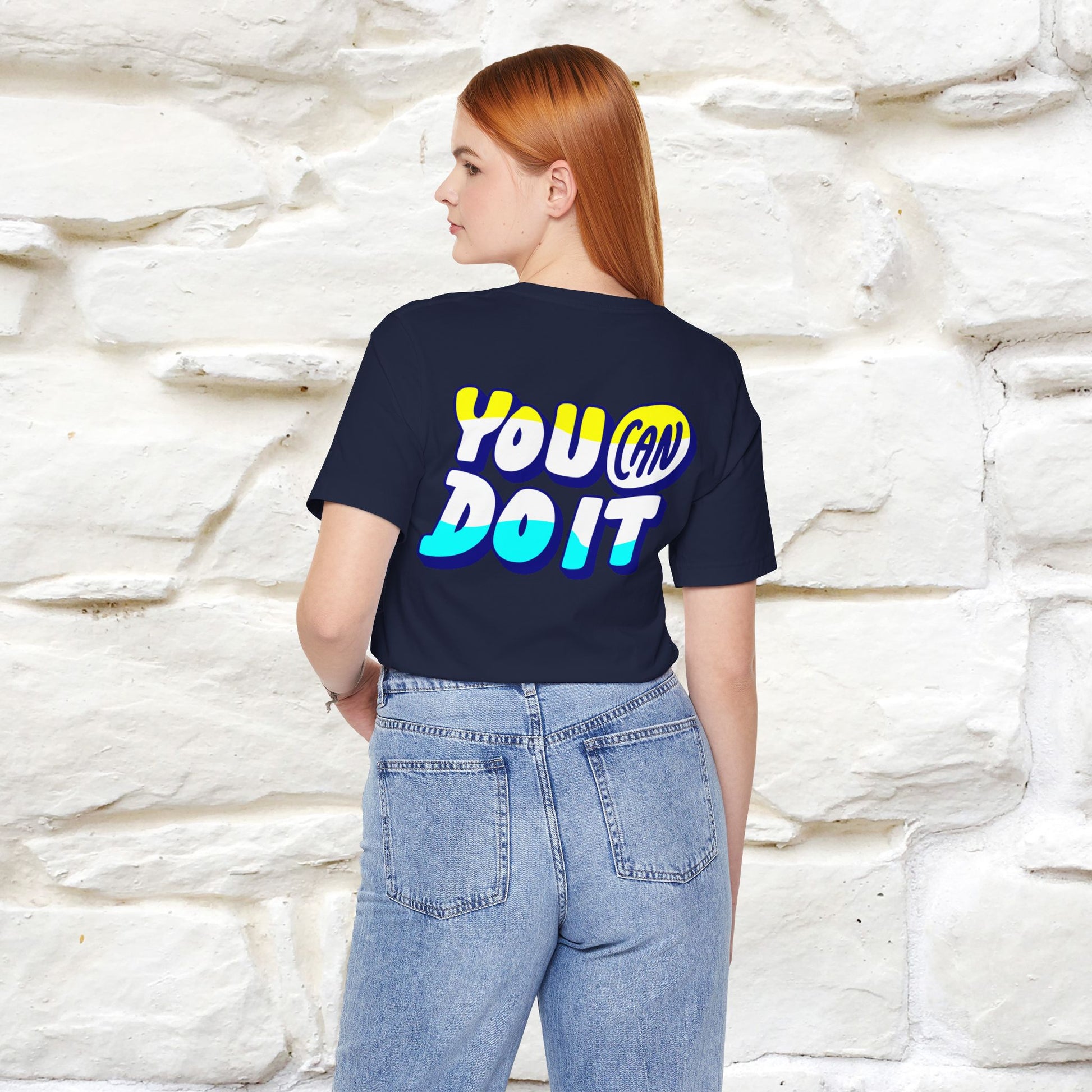 "You Can Do It'' | Front & Back Design | Nunu&Miao Studio - Nunu&Miao Studio