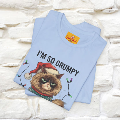"I'm So Grumpy, I'm Not Even Talking To Myself" |Funny T-Shirt | Nunu&Miao Studio