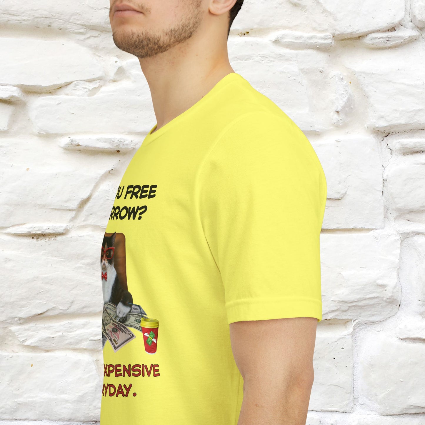 “Are You Fee Tomorrow?” | Cat T-Shirt | Nunu&Miao Studio