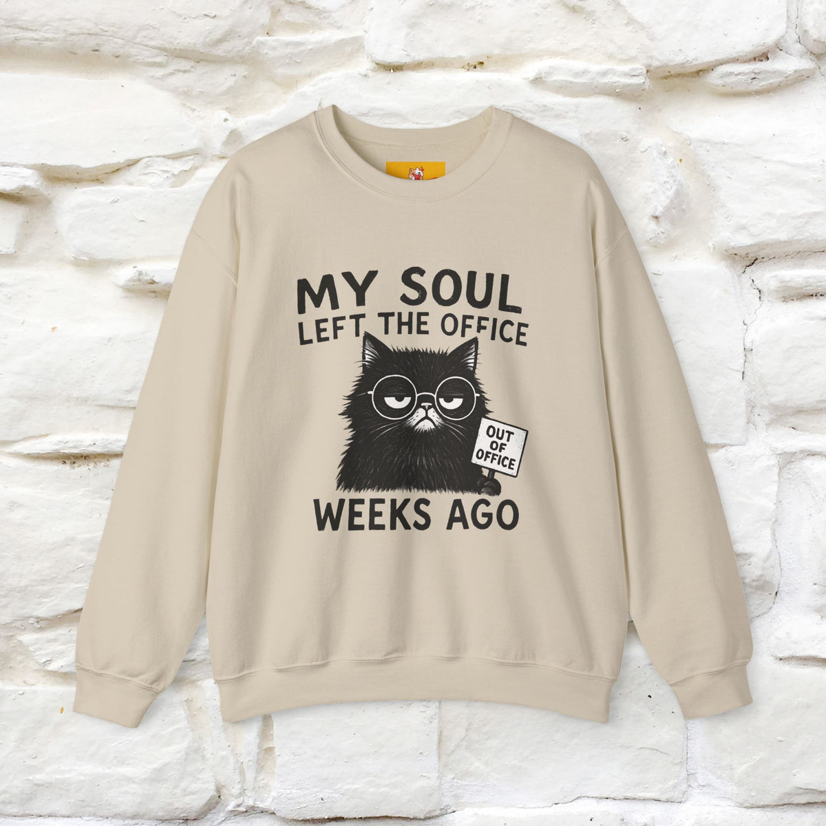 ''My Sould Left The ...'' | Cute Cat Sweatshirt | Nunu&Miao Studio