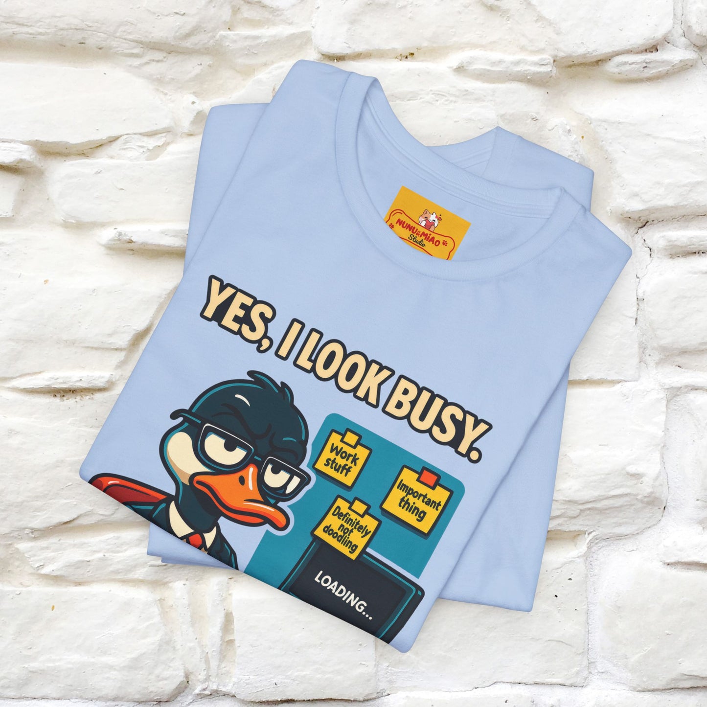 ''Yes, I Look Busy. No I'm Not.''|  Sarcastic Cat T-Shirt | Nunu&Miao Studio