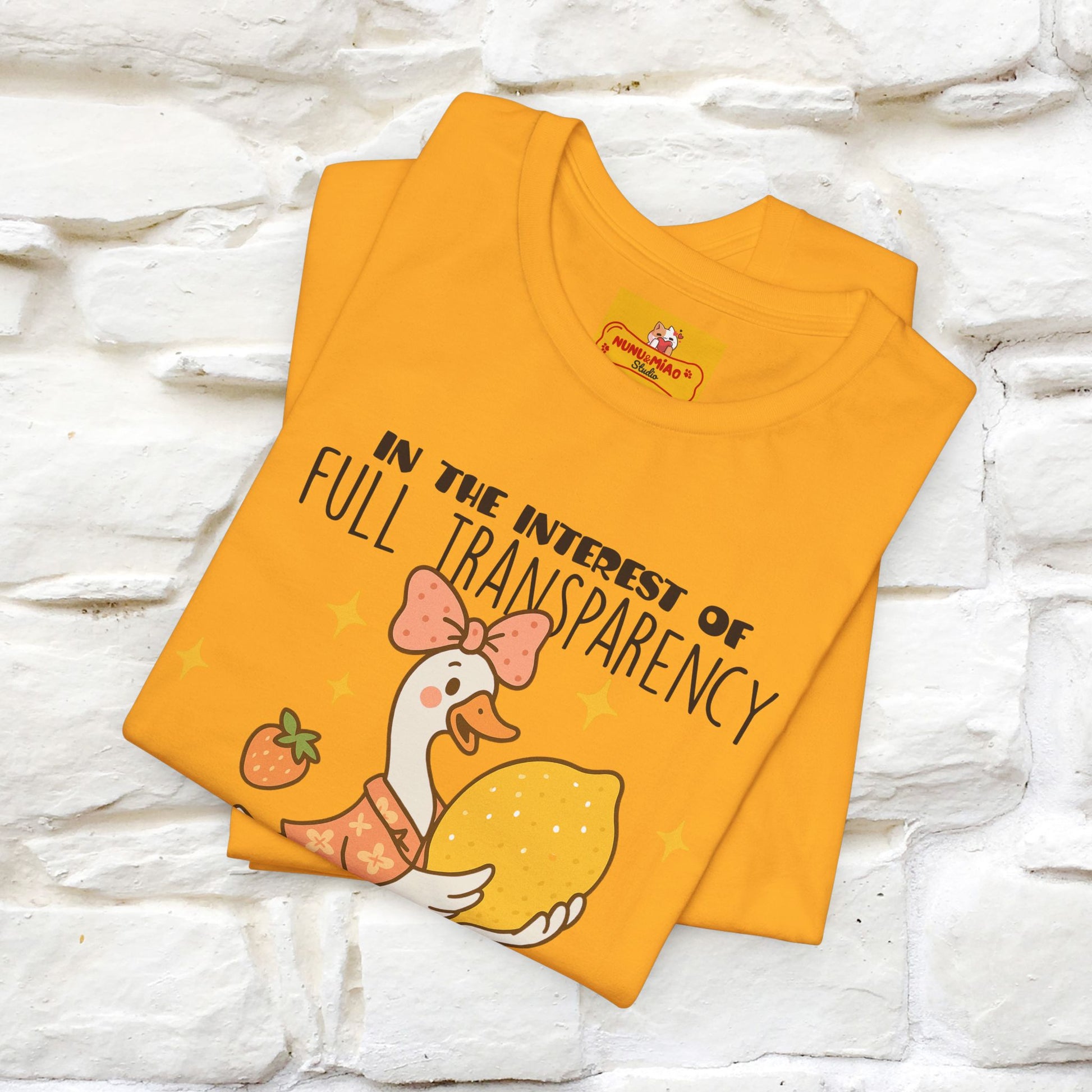 "It Was Not Easy Peasy" Funny T-shirt |Nunu&Miao Studio - Nunu&Miao Studio