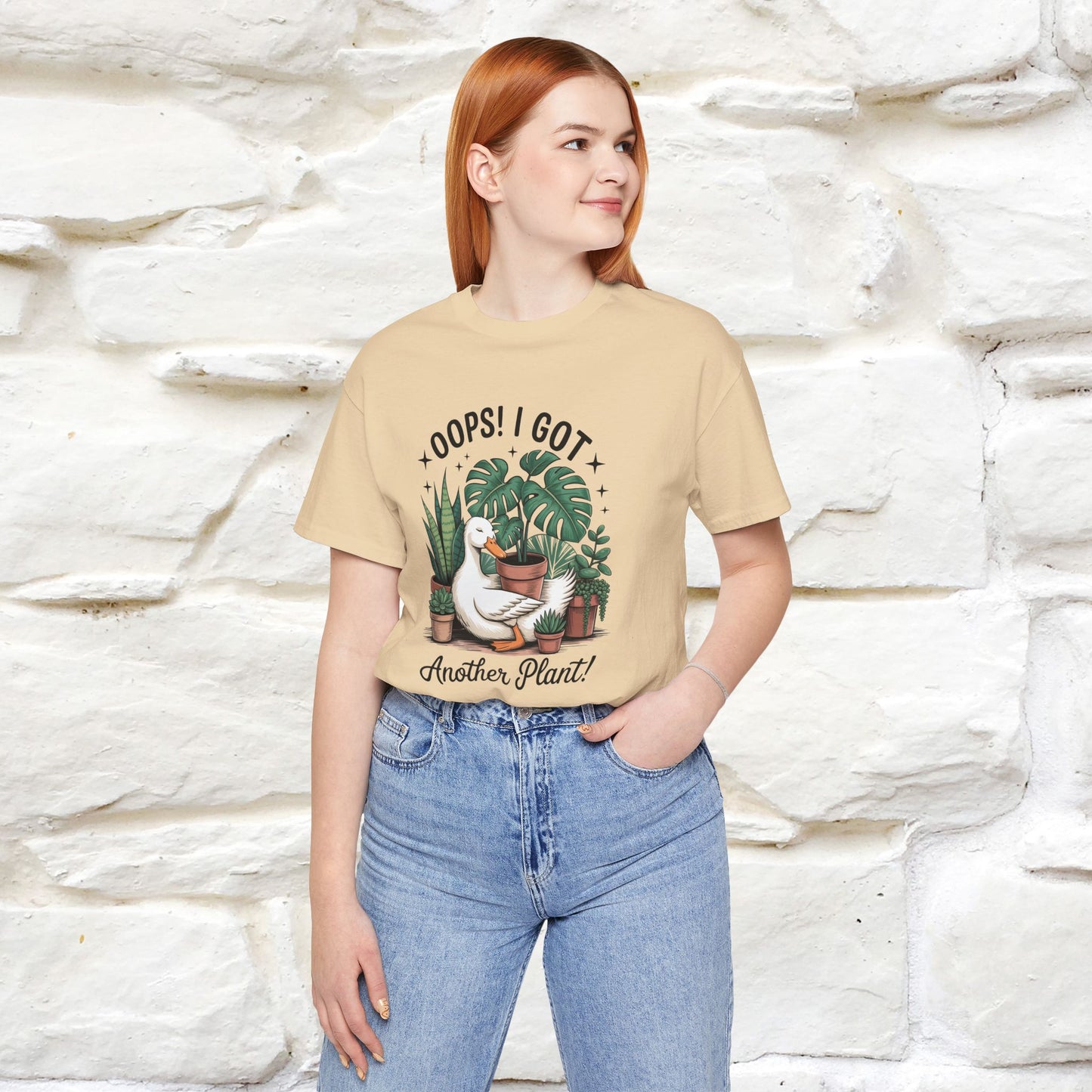 "Oops! I Got Another Plant" Plant T-shirt |Nunu&Miao Studio - Nunu&Miao Studio