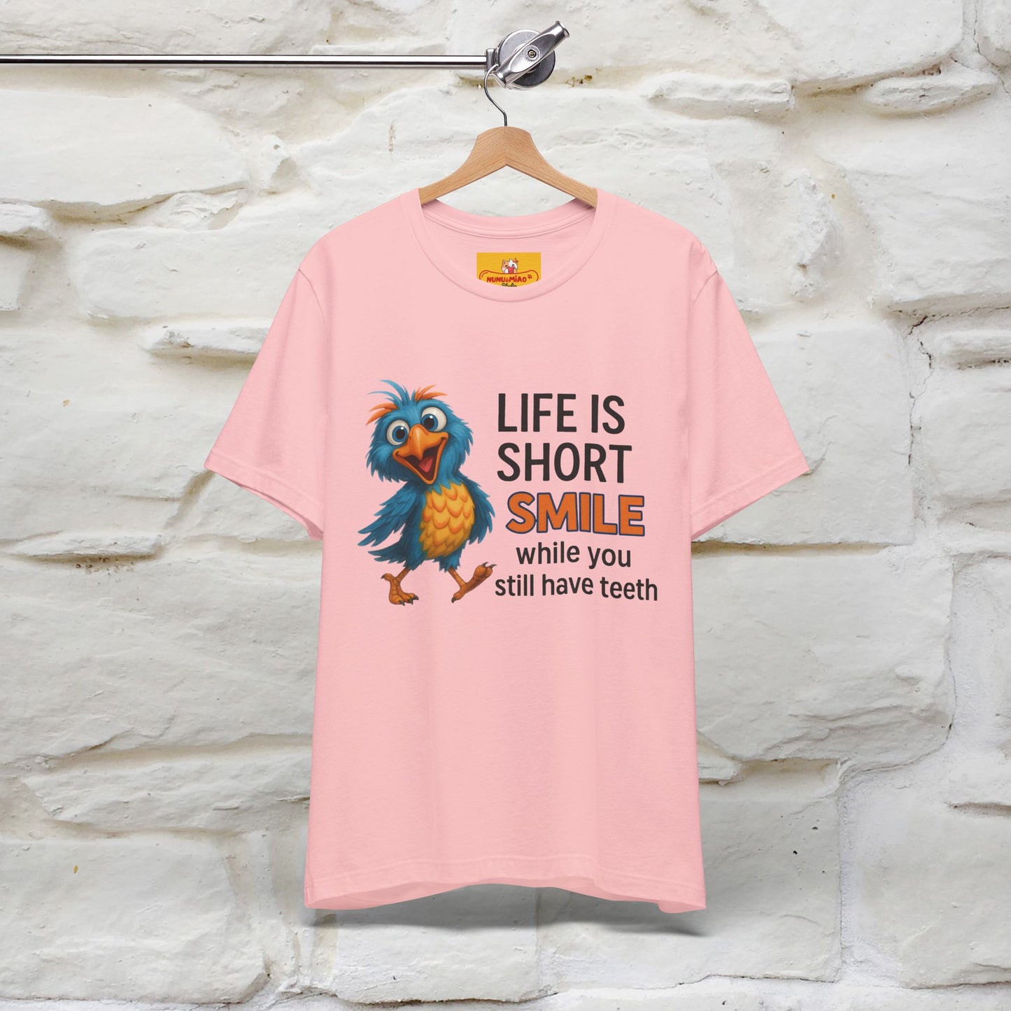 "Life Is Short Smile While ..." |Funny T-Shirt | Nunu&Miao Studio - Nunu&Miao Studio
