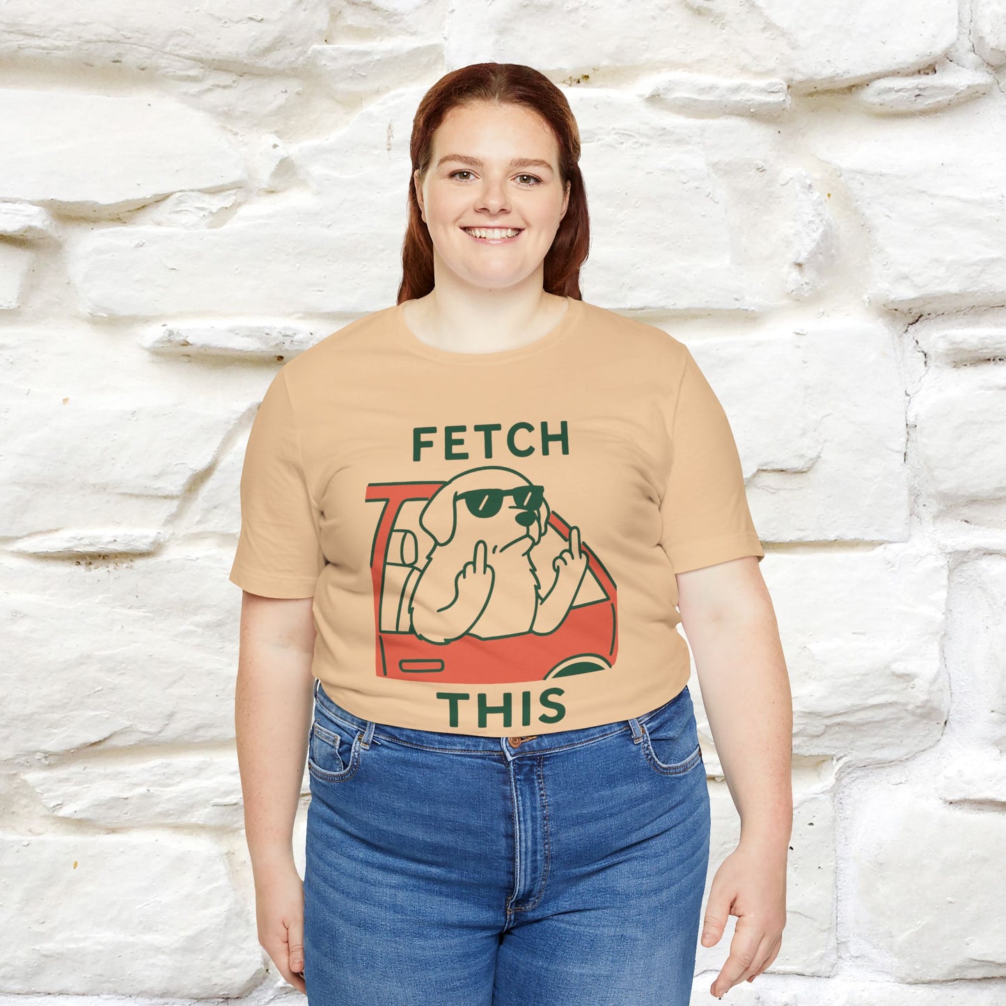 "Fetch This" Funny Dog T-shirt |Nunu&Miao Studio - Nunu&Miao Studio