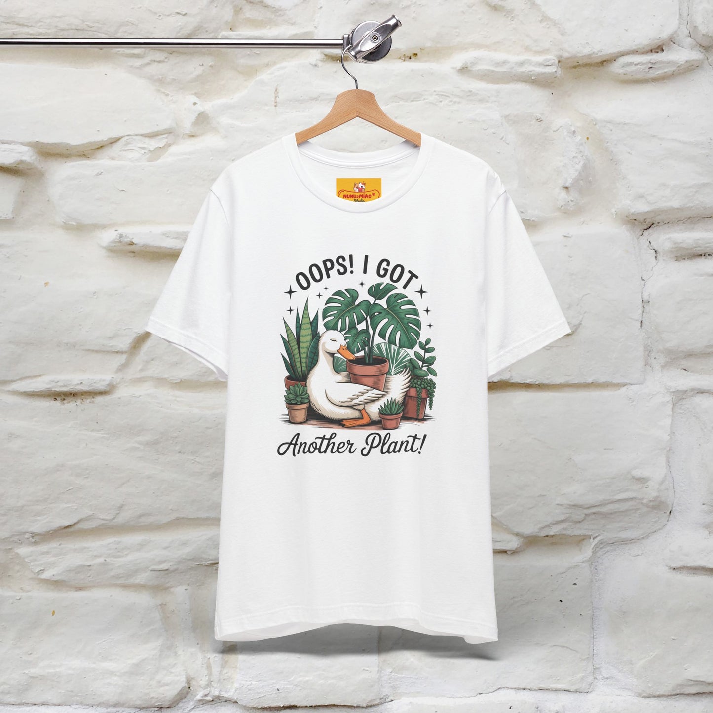 "Oops! I Got Another Plant" Plant T-shirt |Nunu&Miao Studio - Nunu&Miao Studio
