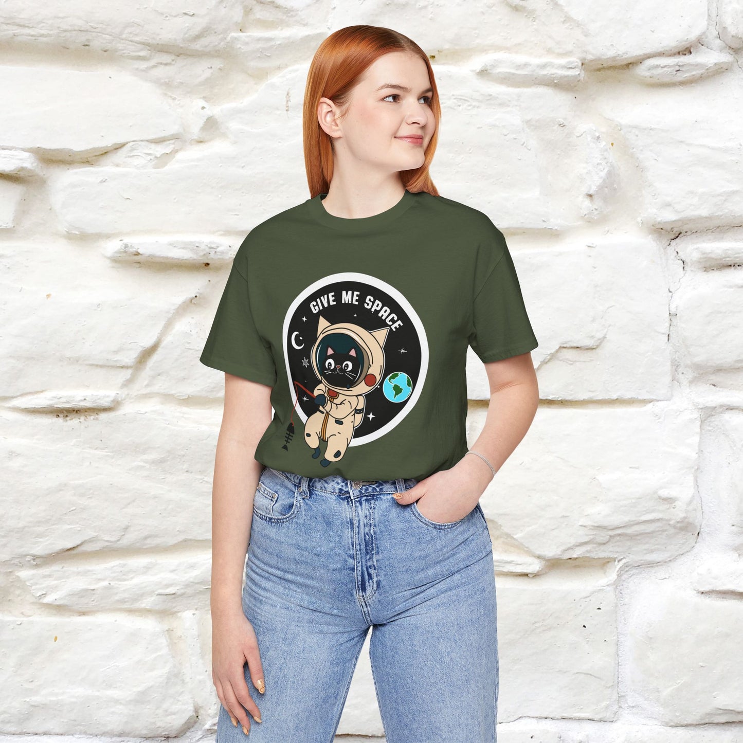 "Funny stay-at-home tee" Cat T-shirt |Nunu&Miao Studio - Nunu&Miao Studio