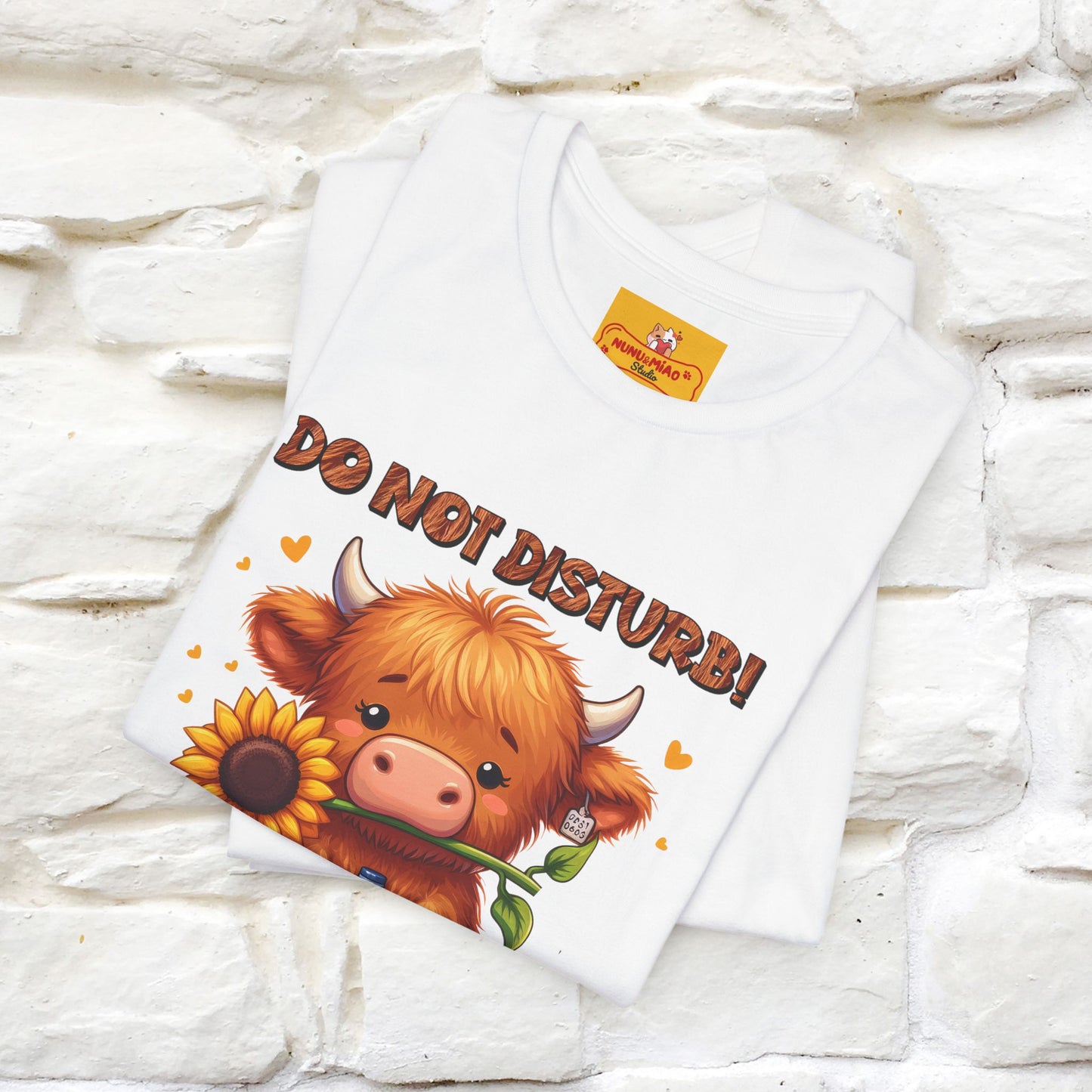 "Do Not Disturb... " |Funny T-Shirt | Nunu&Miao Studio
