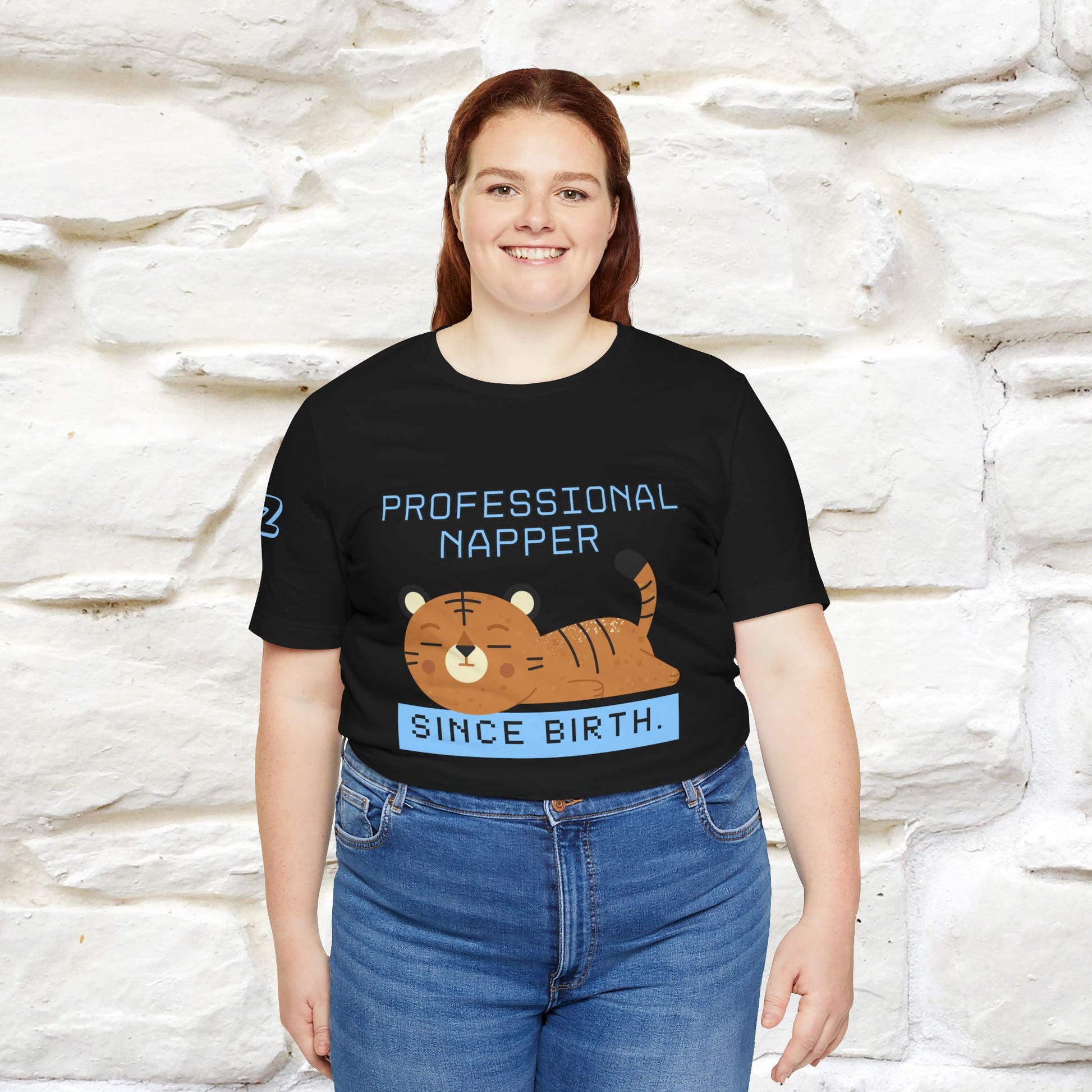 ''Professional napper since birth.''| CatT-Shirt | Nunu&Miao Studio - Nunu&Miao Studio