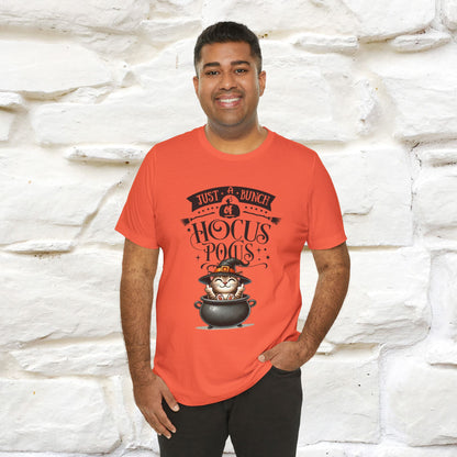 "Just A Bunch Of Hocus Pocus" Cat  T-shirt |Nunu&Miao Studio - Nunu&Miao Studio