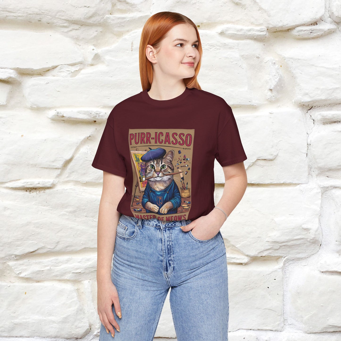 ''Purr-Icasso Masters Of Meows'' | CatT-Shirt | Nunu&Miao Studio - Nunu&Miao Studio
