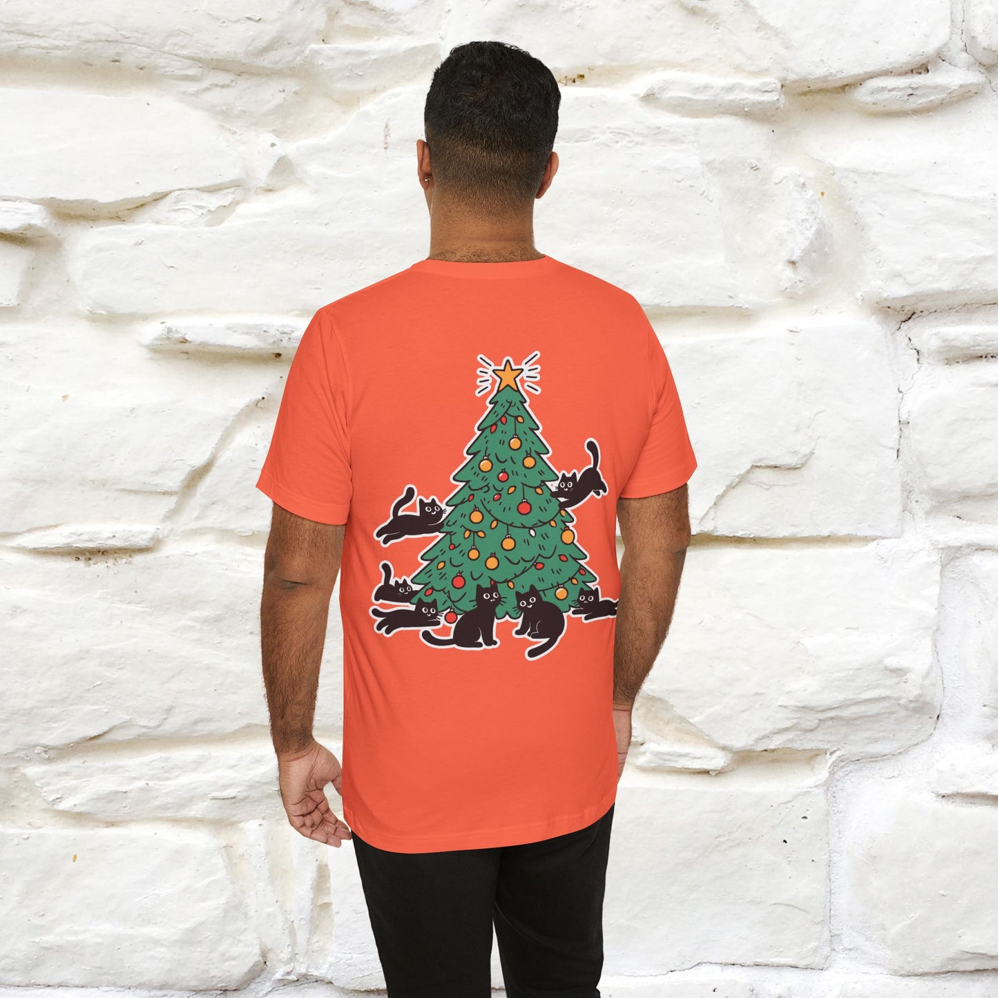 “Cat Christmas Tree” | Cat T-Shirt | Nunu&Miao Studio