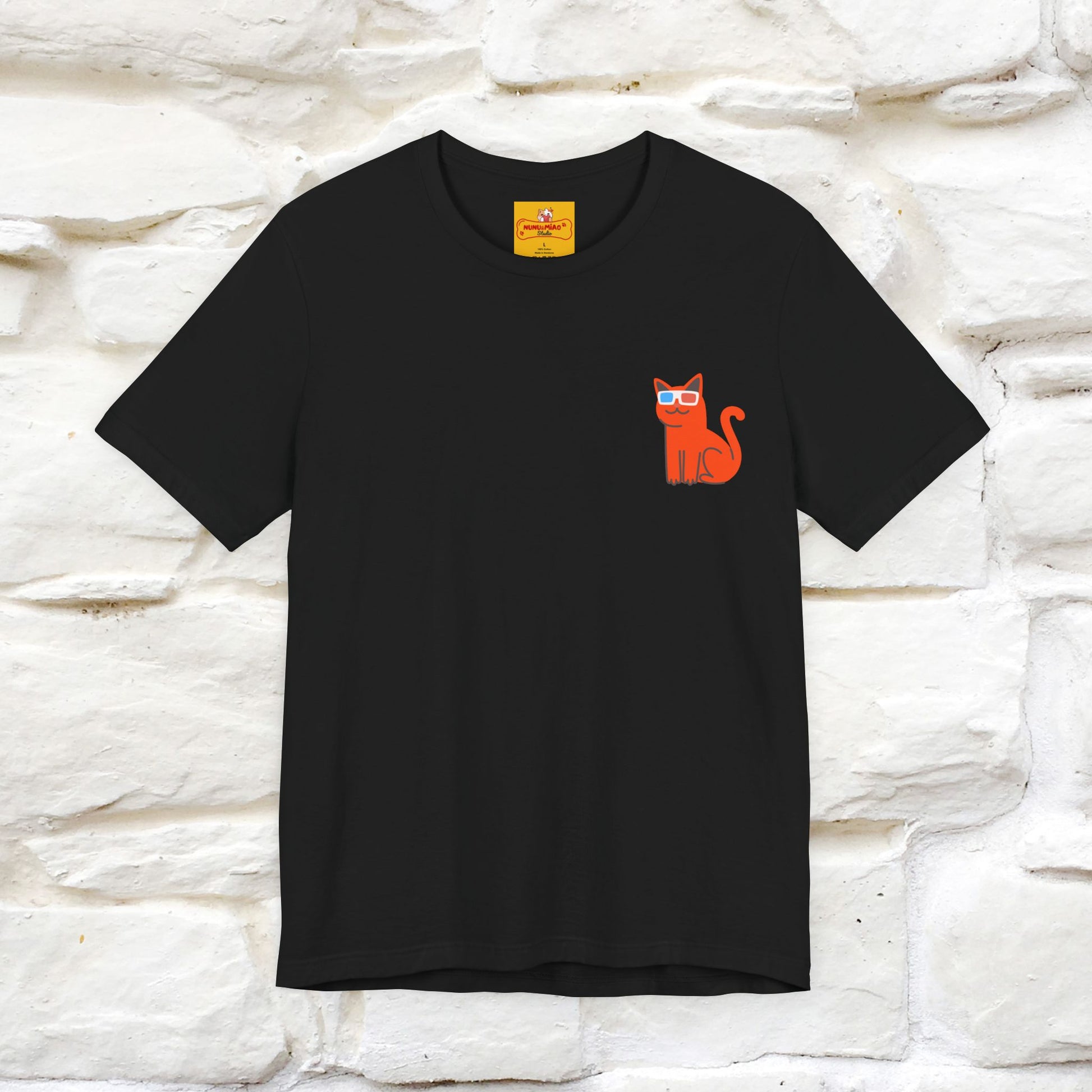 "See the Good in Yourself and Others" Cat T-Shirt | Front & Back Design | Nunu&Miao Studio - Nunu&Miao Studio
