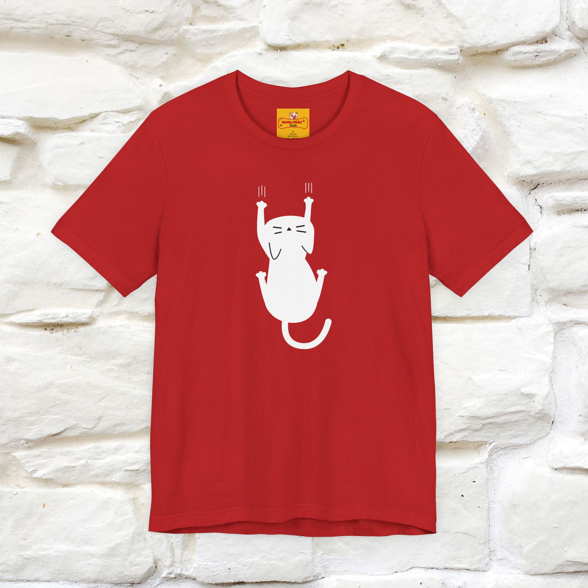 "“I Am in a Toxic Relationship"  Funny Cat T-Shirt | Front & Back Design | Nunu&Miao Studio