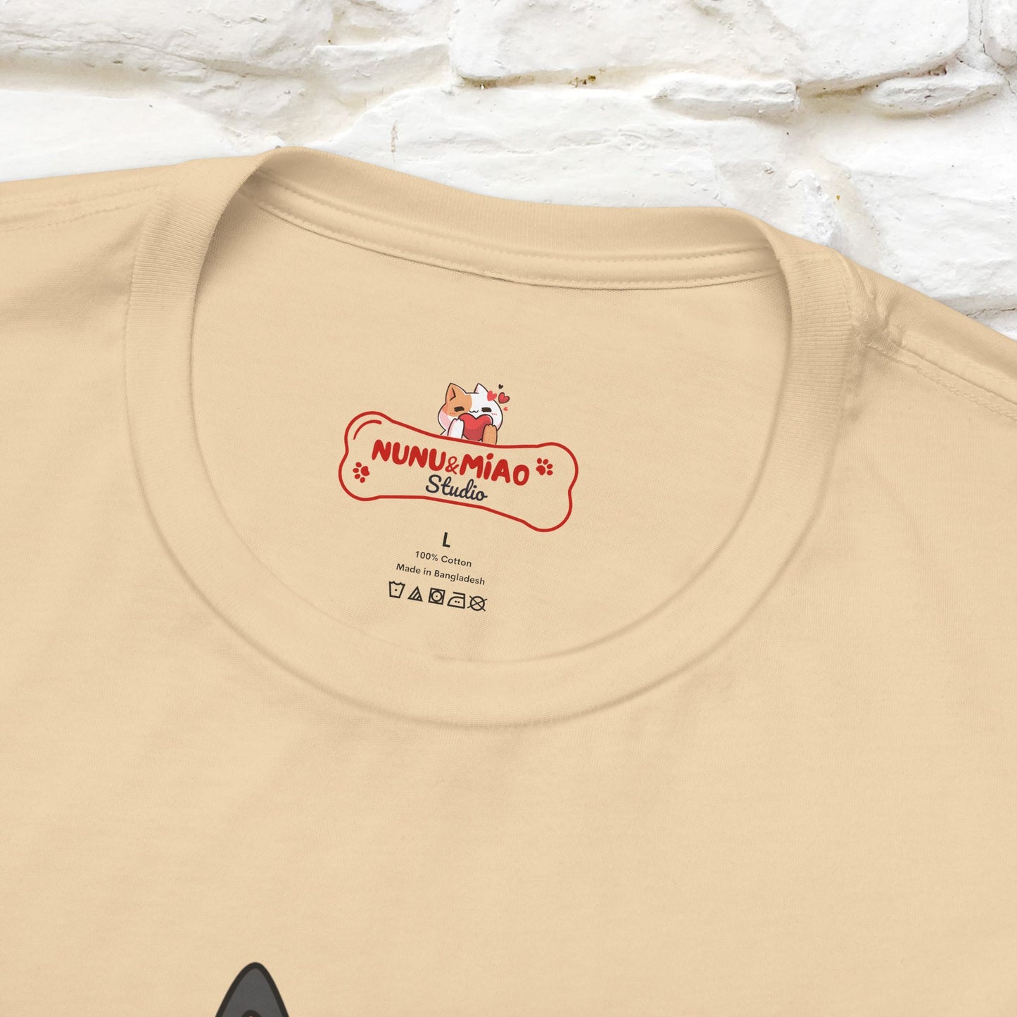 ''Life Begings After Coffe''  Cat T-shirt for Men and Women  100% Cotton* - Nunu&Miao Studio